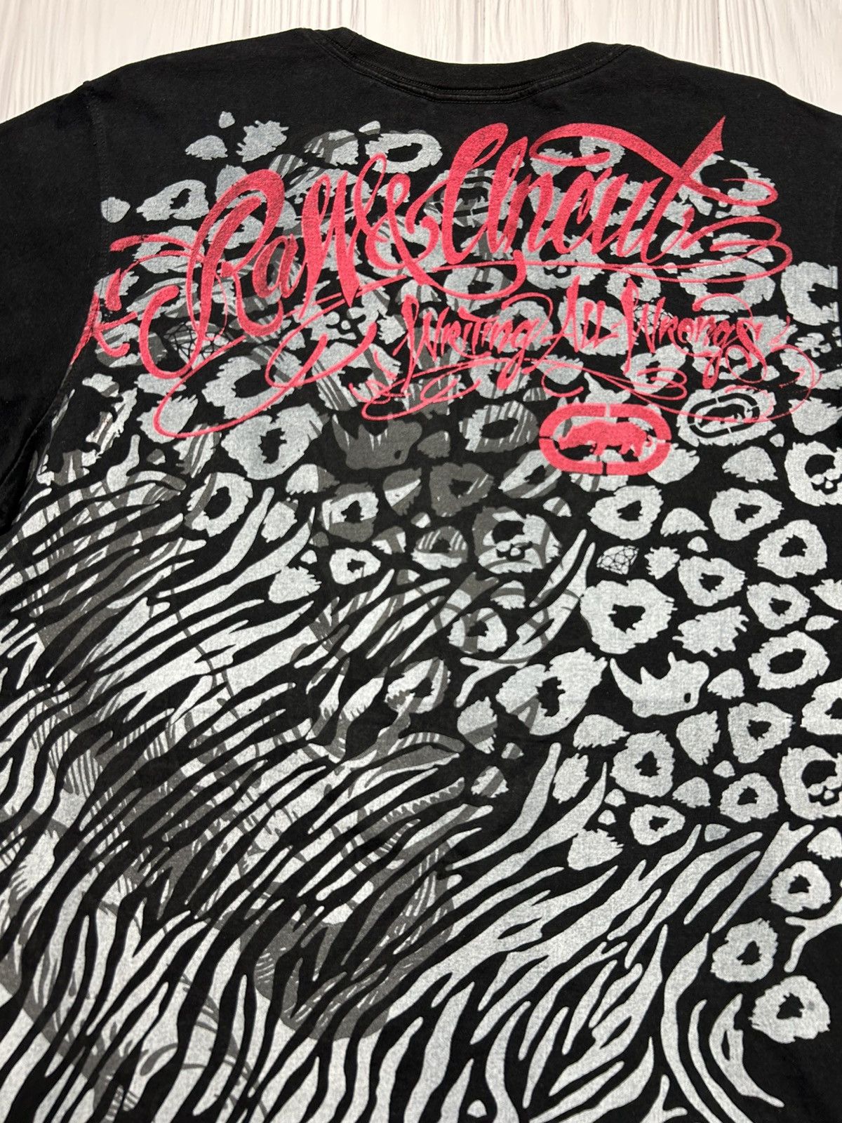 Ecko Unltd. × Vintage Vintage Ecko Unlimited Allprinted T-Shirt Crazy Size XL Size US XL / EU 56 / 4 - 11 Thumbnail