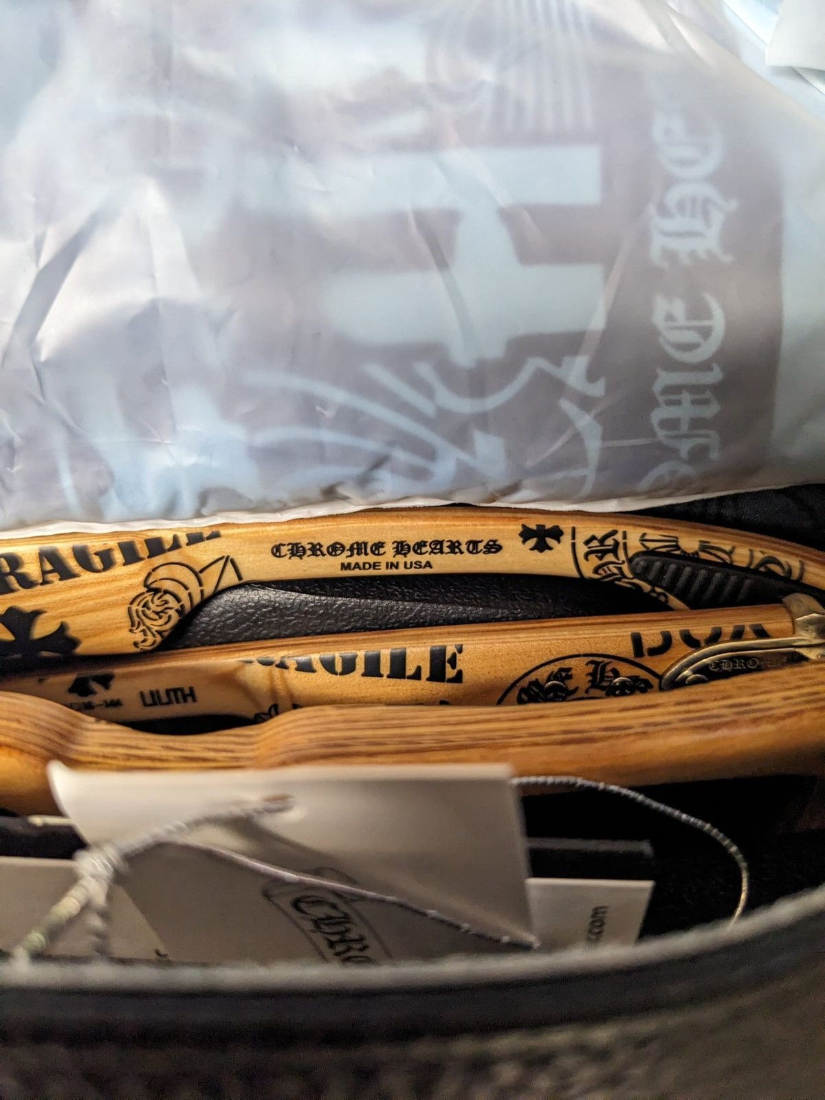 Chrome Hearts CHROME HEARTS LILITH WOOD SUNGLASSES Size ONE SIZE - 6 Thumbnail