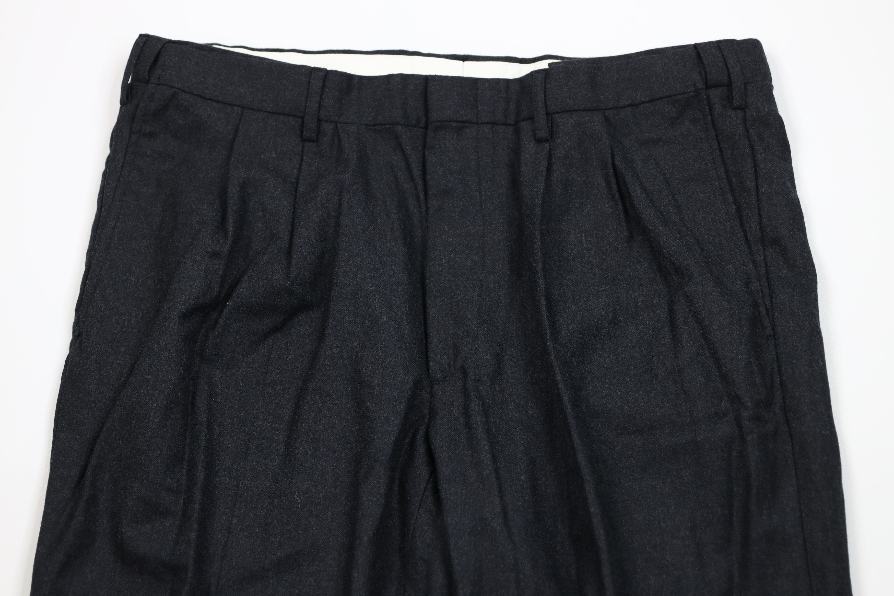 Orvis Deadstock Vintage 90s Y2K Orvis Wide Leg Chino Pants Gray Size US 38 / EU 54 - 2 Thumbnail