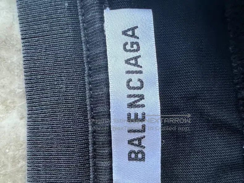 Balenciaga Balenciaga Logo front and back short-sleeve S Size US S / EU 44-46 / 1 - 3 Thumbnail