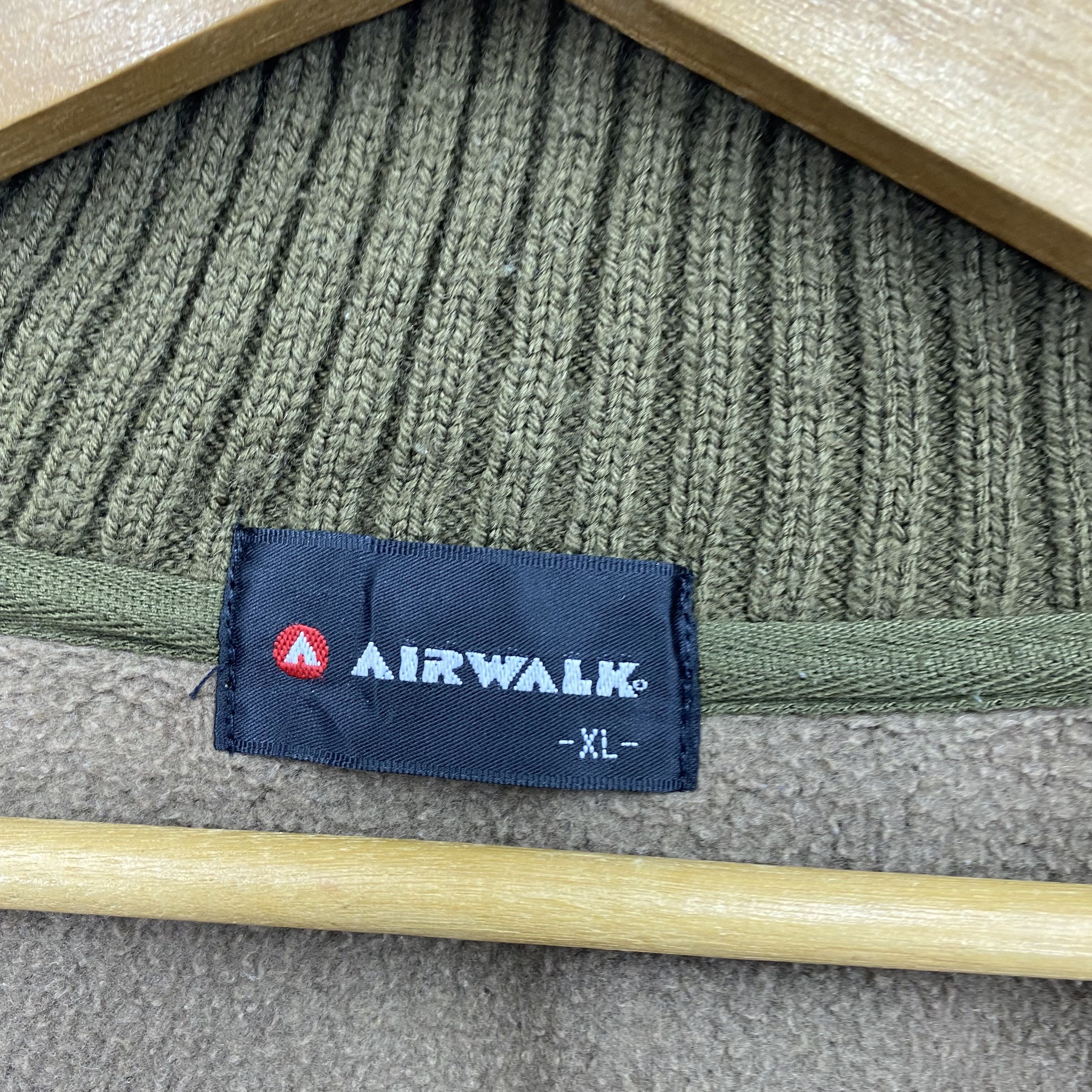 Airwalk Vintage Airwalk Sweater Y2K Knit Zipper Sweatshirt Jumper Size US M / EU 48-50 / 2 - 6 Thumbnail