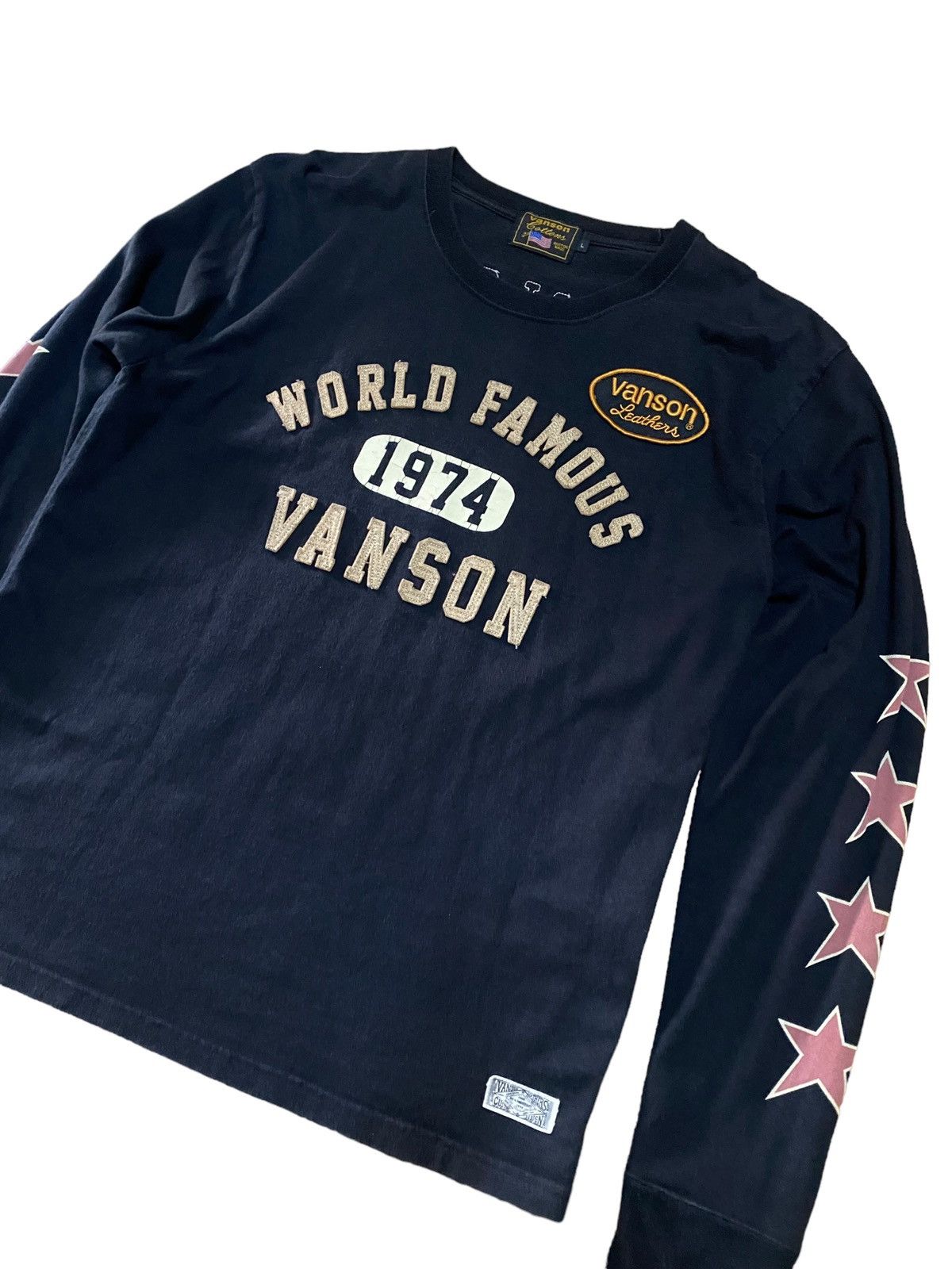 Vanson Leathers 💥Sport Specialties Vanson Leather Tshirt Size US M / EU 48-50 / 2 - 2 Thumbnail