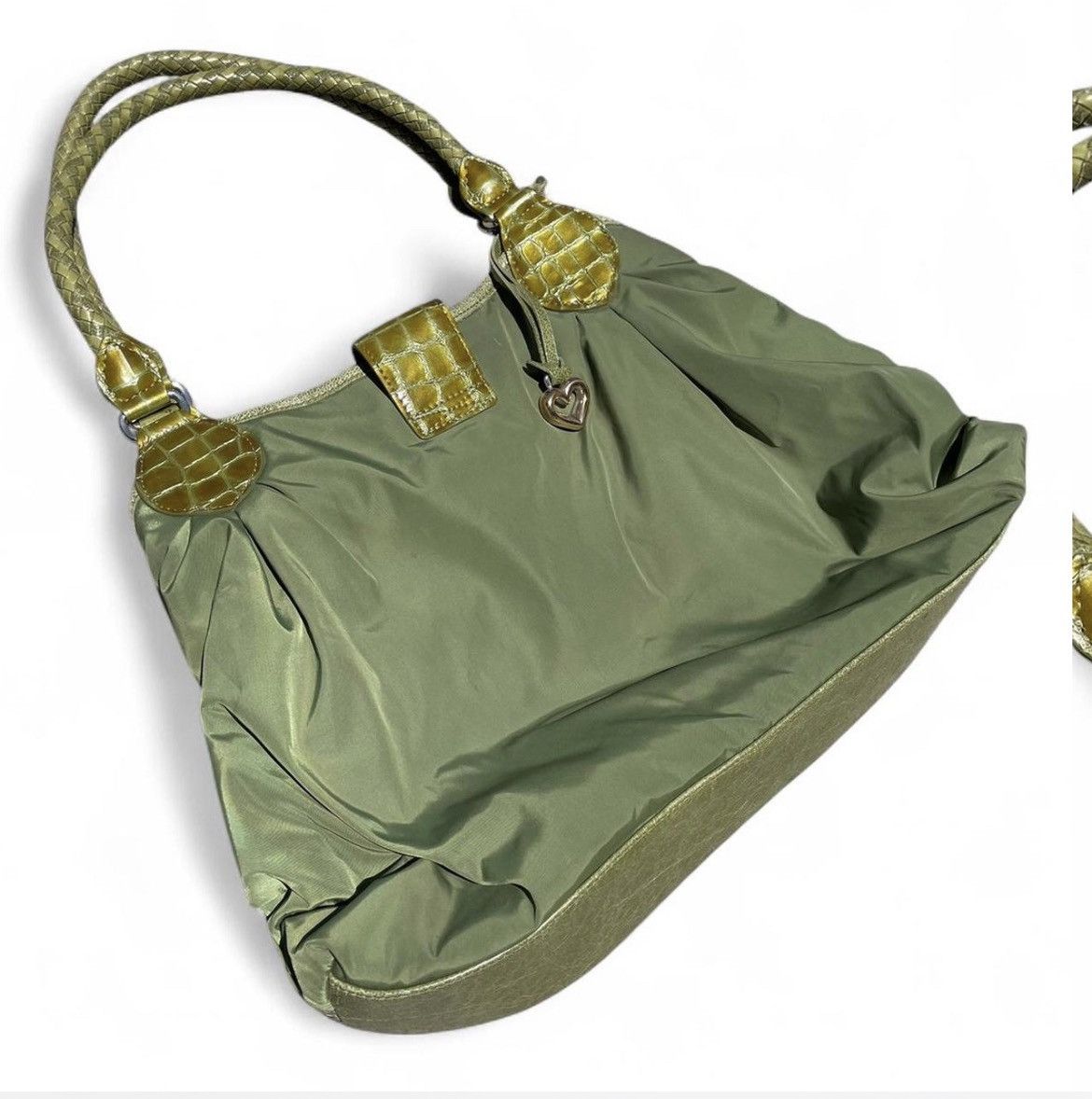 Vintage Vintage Green “ Brighton “ shoulder bag with gold hardware Size ONE SIZE - 2 Thumbnail