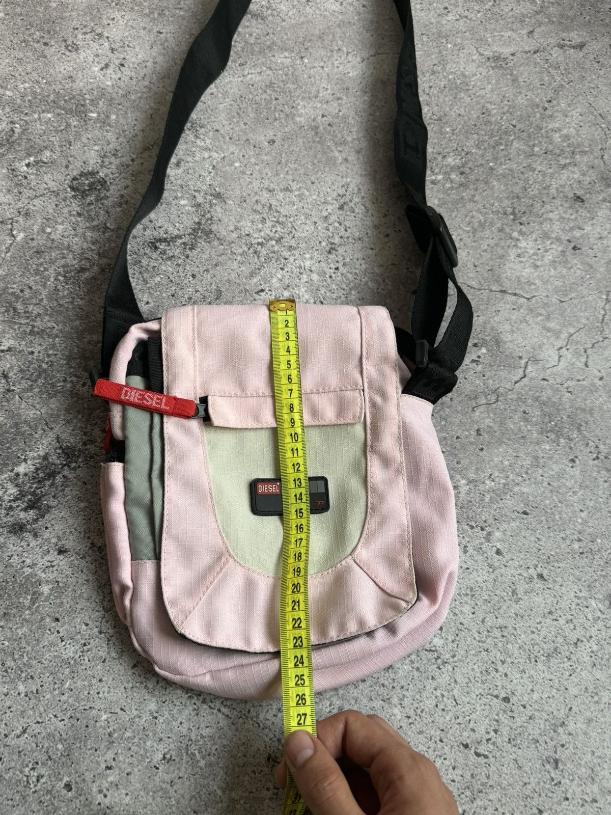 Diesel × Vintage Vintage Diesel glamour Y2K crossbody messenger bag Size ONE SIZE - 13 Thumbnail