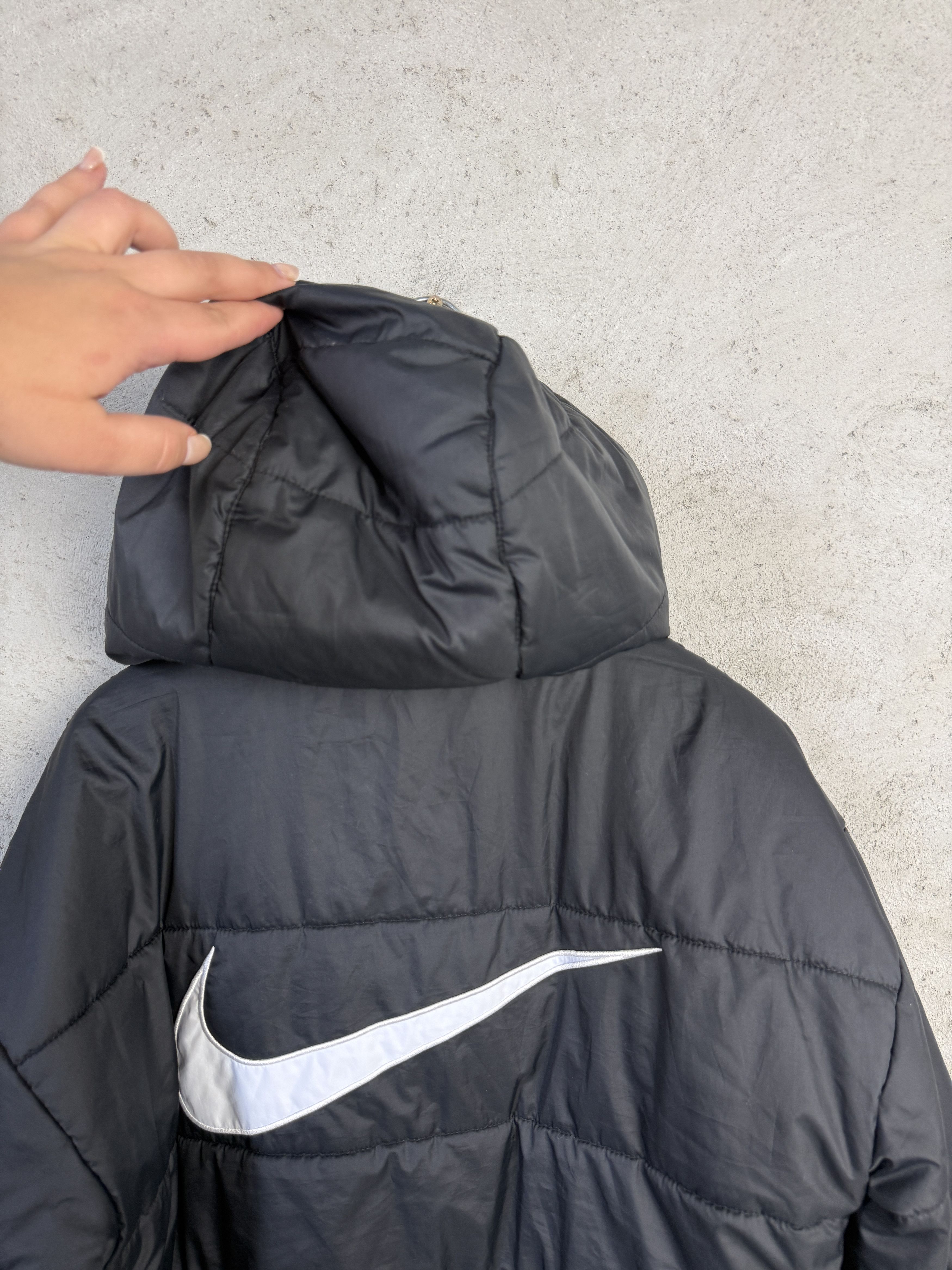 Nike Nike jacket big swoosh casual skate rap hip hop Size XS / US 0-2 / IT 36-38 - 7 Thumbnail