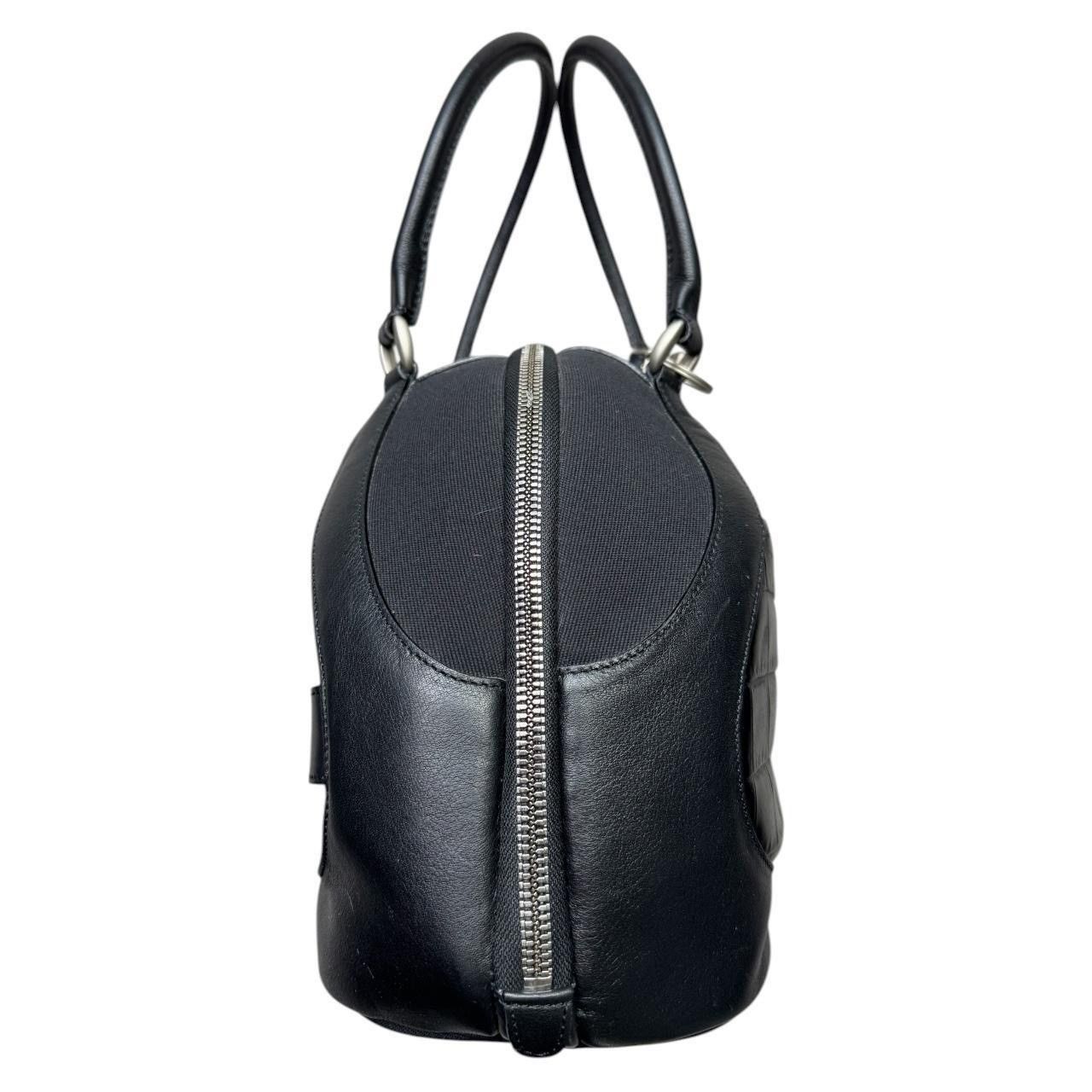 Alexander McQueen Alexander McQueen samsonite ss2007 black leather handbag Size ONE SIZE - 3 Thumbnail