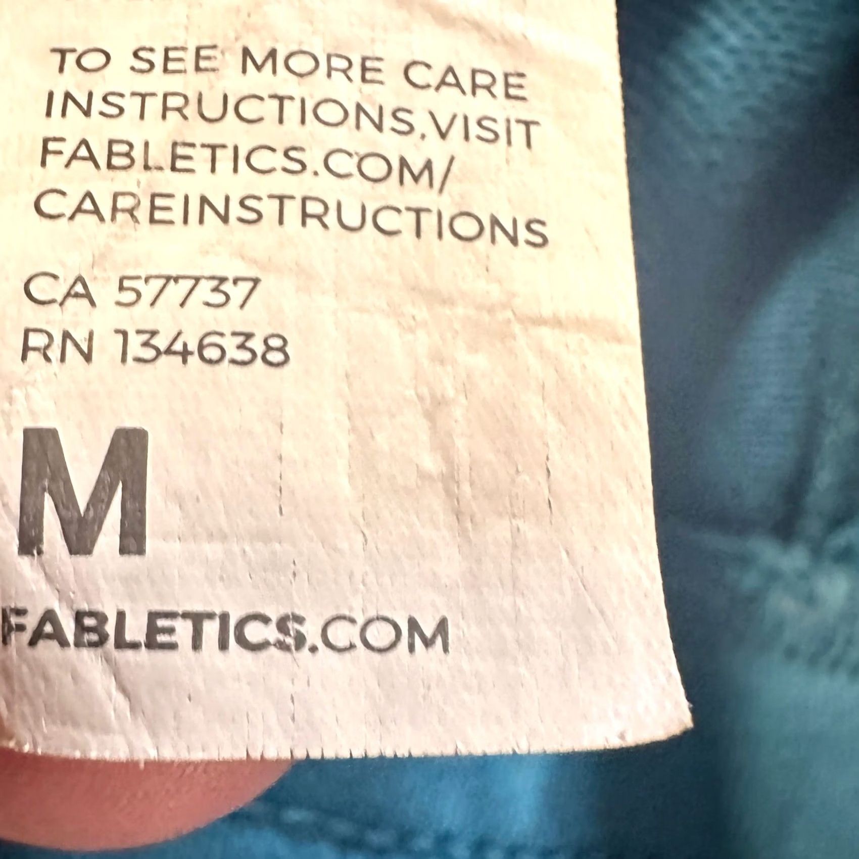 Fabletics Fabletics Mens Jogger Pants Medium Blue Drawstring Pockets Size US 31 - 3 Thumbnail