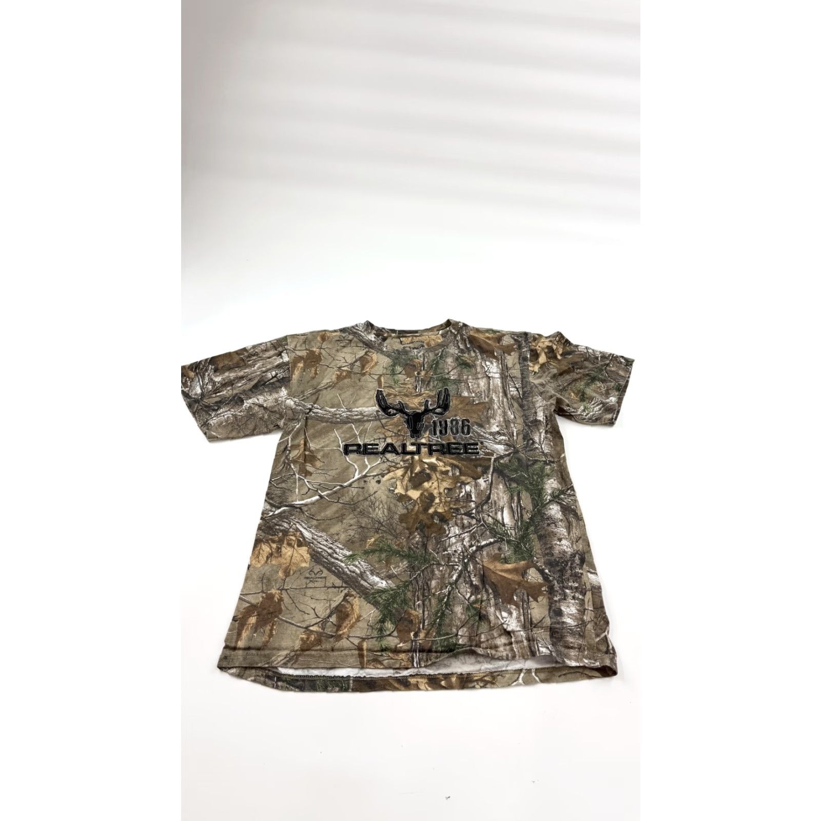 Realtree VINTAGE Realtree Shirt Buckhorn River 1986 Camouflage Camo Hunting Outdoors Tee Mens 2XL Brown Crew Neck Short Sleeve Size US XXL / EU 58 / 5 - 2 Thumbnail