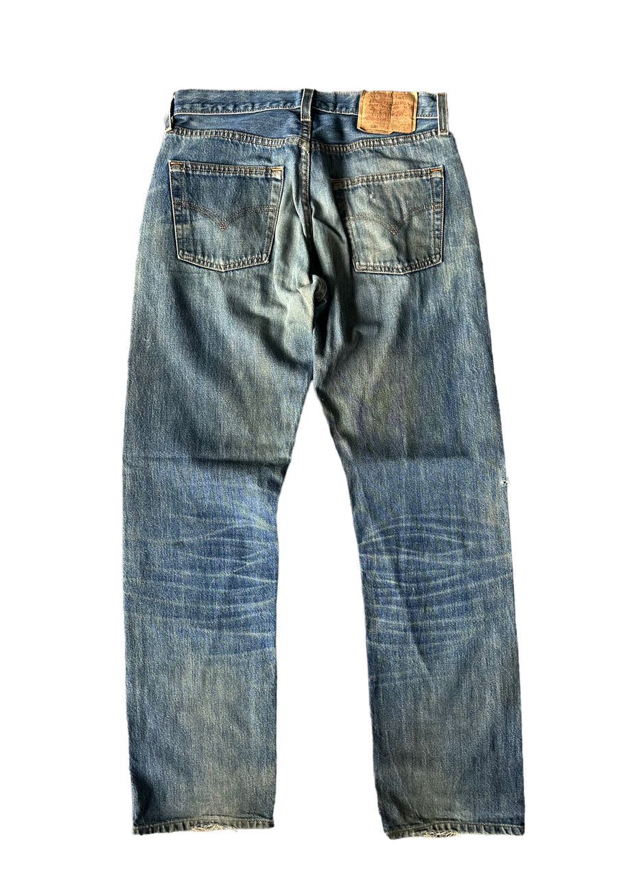 Levi's Vintage Levi's 501 rusty wash denim jeans size 29 Size US 29 - 1 Thumbnail