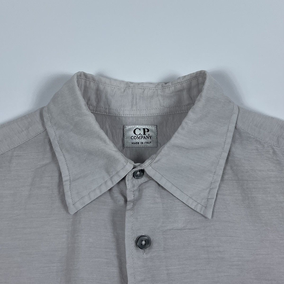 C.P. Company × Vintage C.P Company Vintage Nylon Shirt Button Up Size US L / EU 52-54 / 3 - 6 Thumbnail