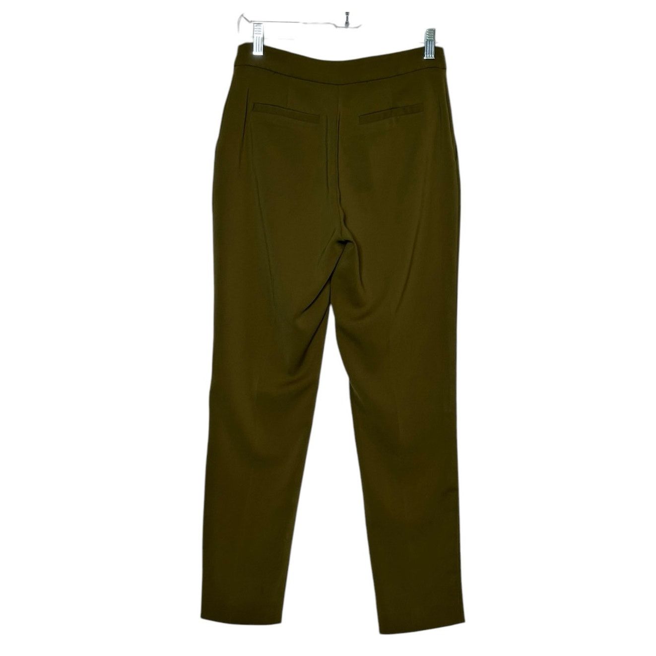 Forever 21 FOREVER 21 green flat front pants size small Size 27" / US 4 / IT 40 - 2 Thumbnail