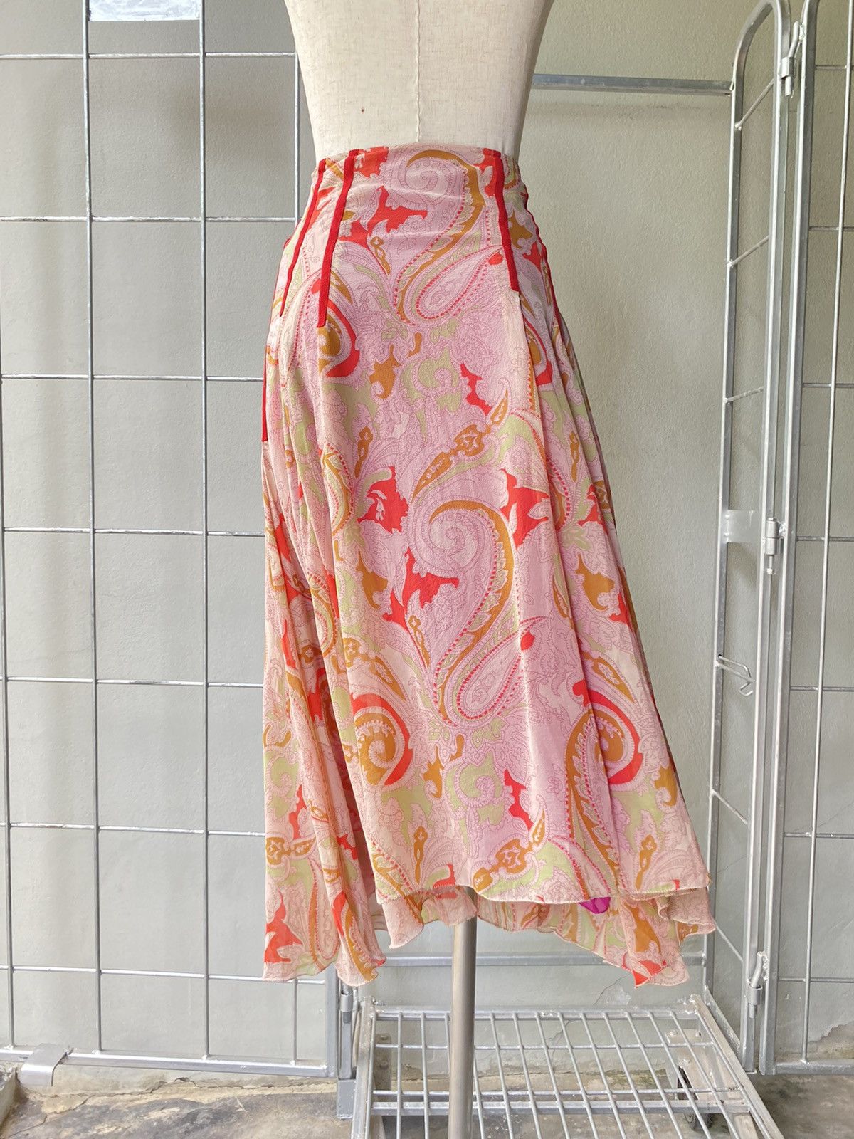 Etro Etro Y2K printed skirt Size 29" - 4 Thumbnail