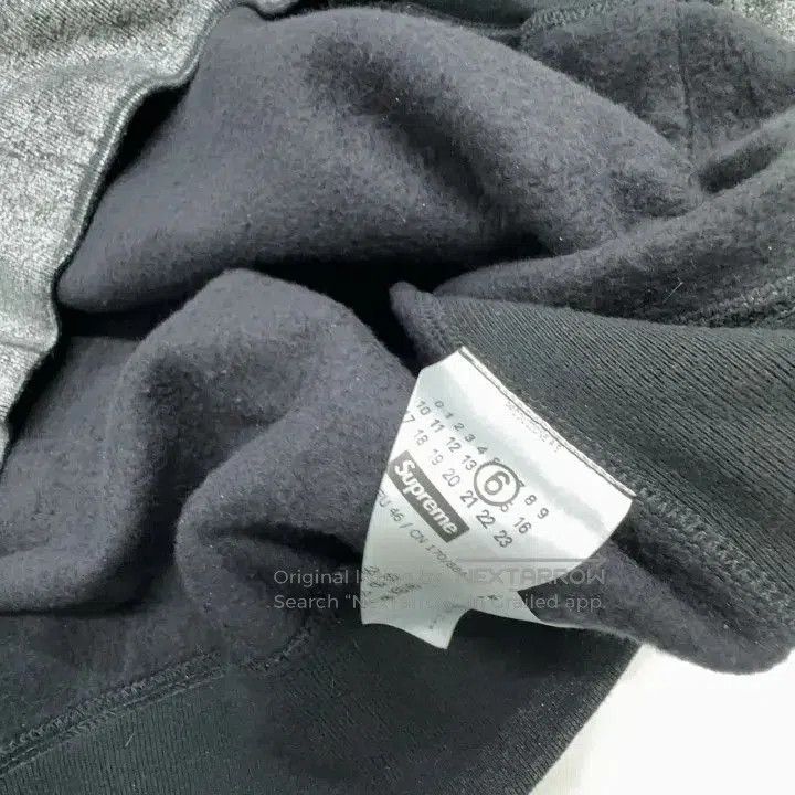 Maison Margiela Supreme x MM6 Maison Margiela Painted Logo Hoodie 0079. Size US S / EU 44-46 / 1 - 6 Thumbnail