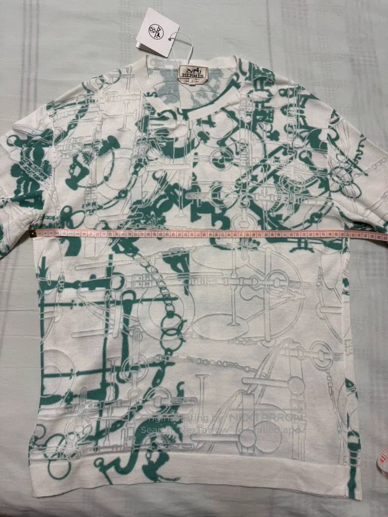 Hermes Hermes Knitted short-sleeve Size US S / EU 44-46 / 1 - 4 Thumbnail