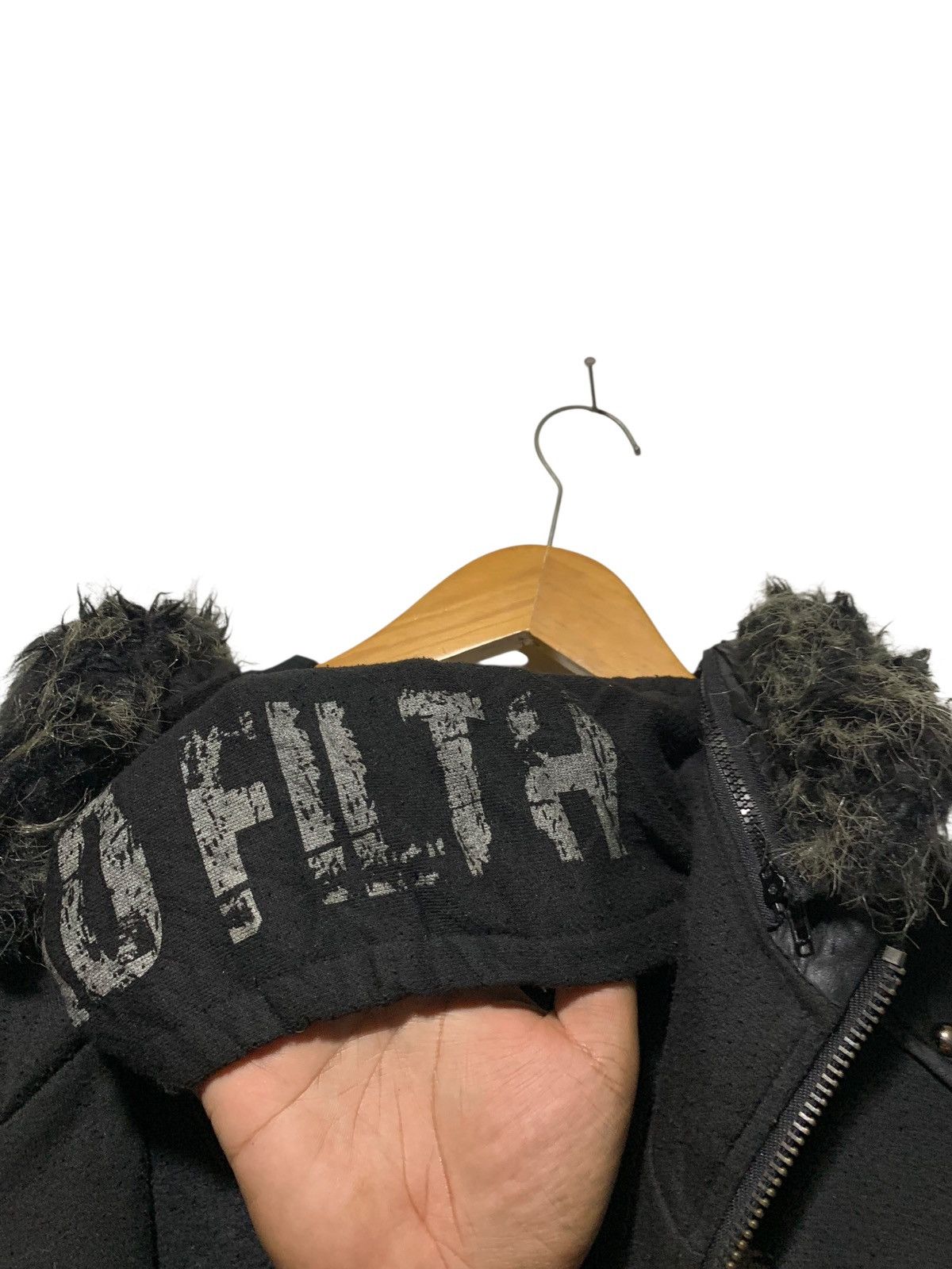 Sex Pot ReVeNGe SEXPOT REVENGE FUCKYOU RIOT BAD FILTH MASK SKULL FUR HOODIE Size US M / EU 48-50 / 2 - 17 Thumbnail