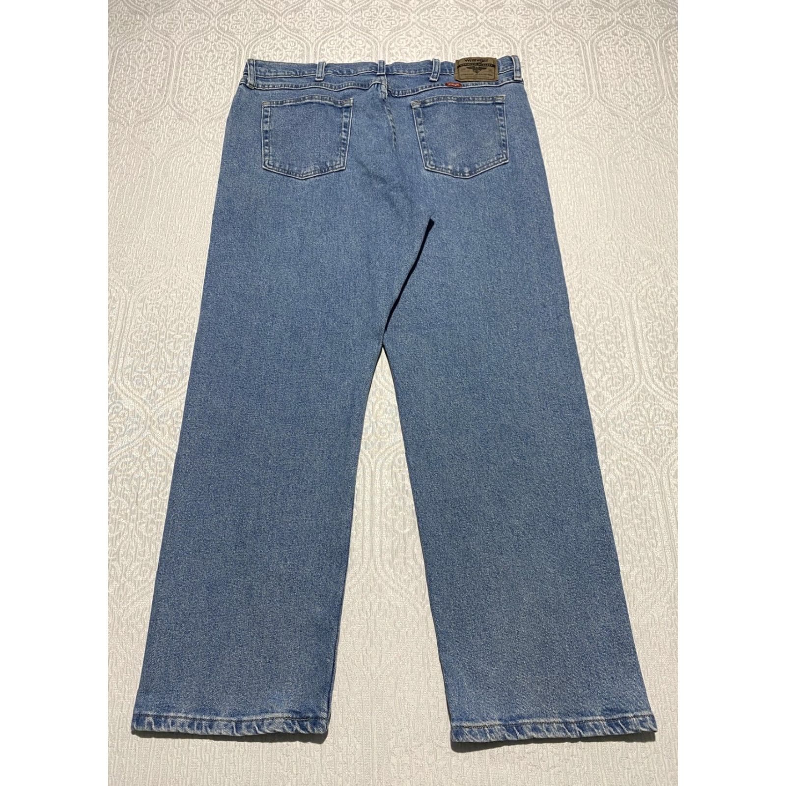 Wrangler VINTAGE Wrangler Jeans Mens 36x30 Blue Premium Quality Comfort Fit Denim Straight Leg Mens Size US 36 / EU 52 - 2 Thumbnail