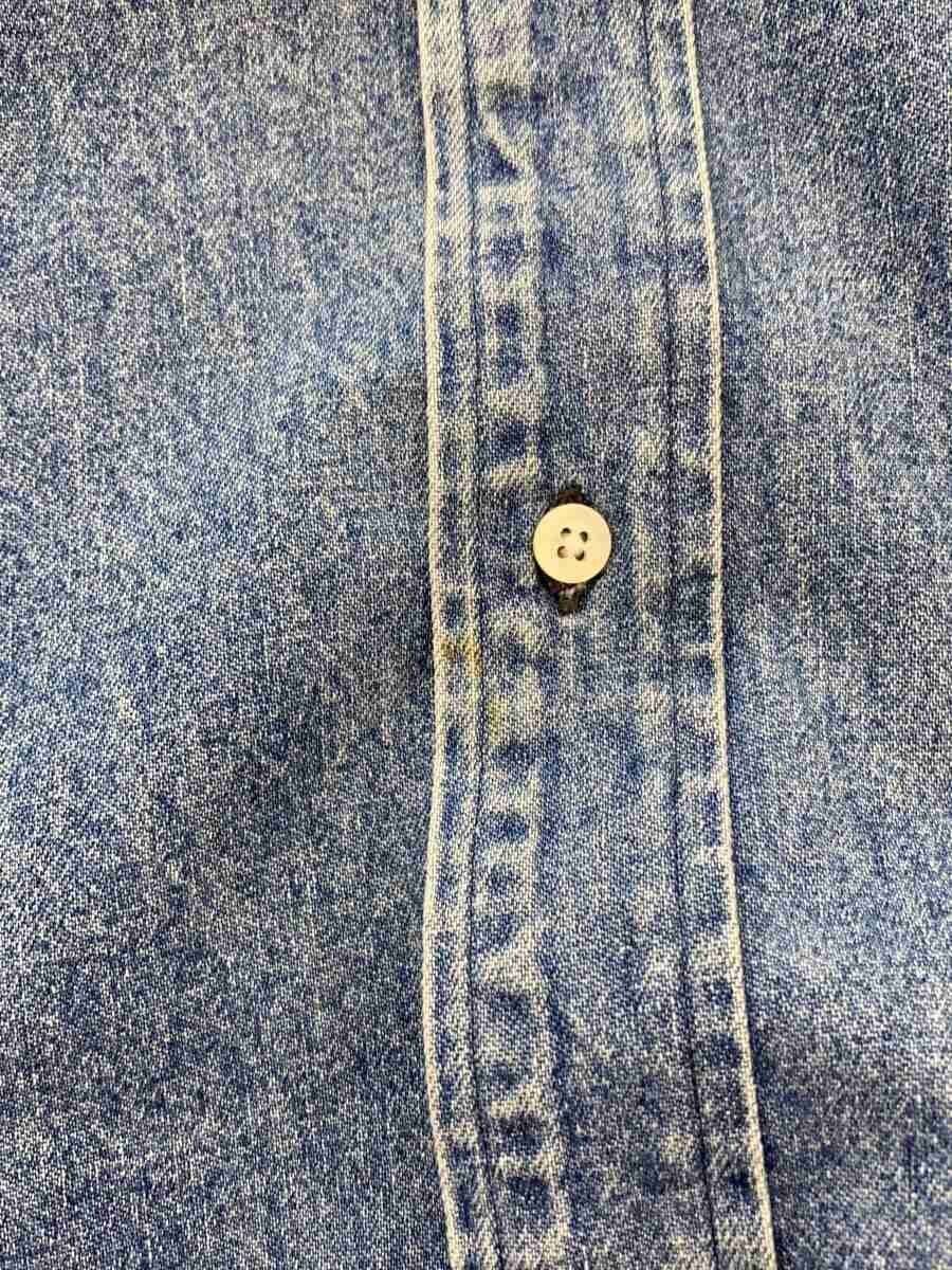 A.PRESSE Denim Long-sleeved Shirt Size US L / EU 52-54 / 3 - 8 Thumbnail