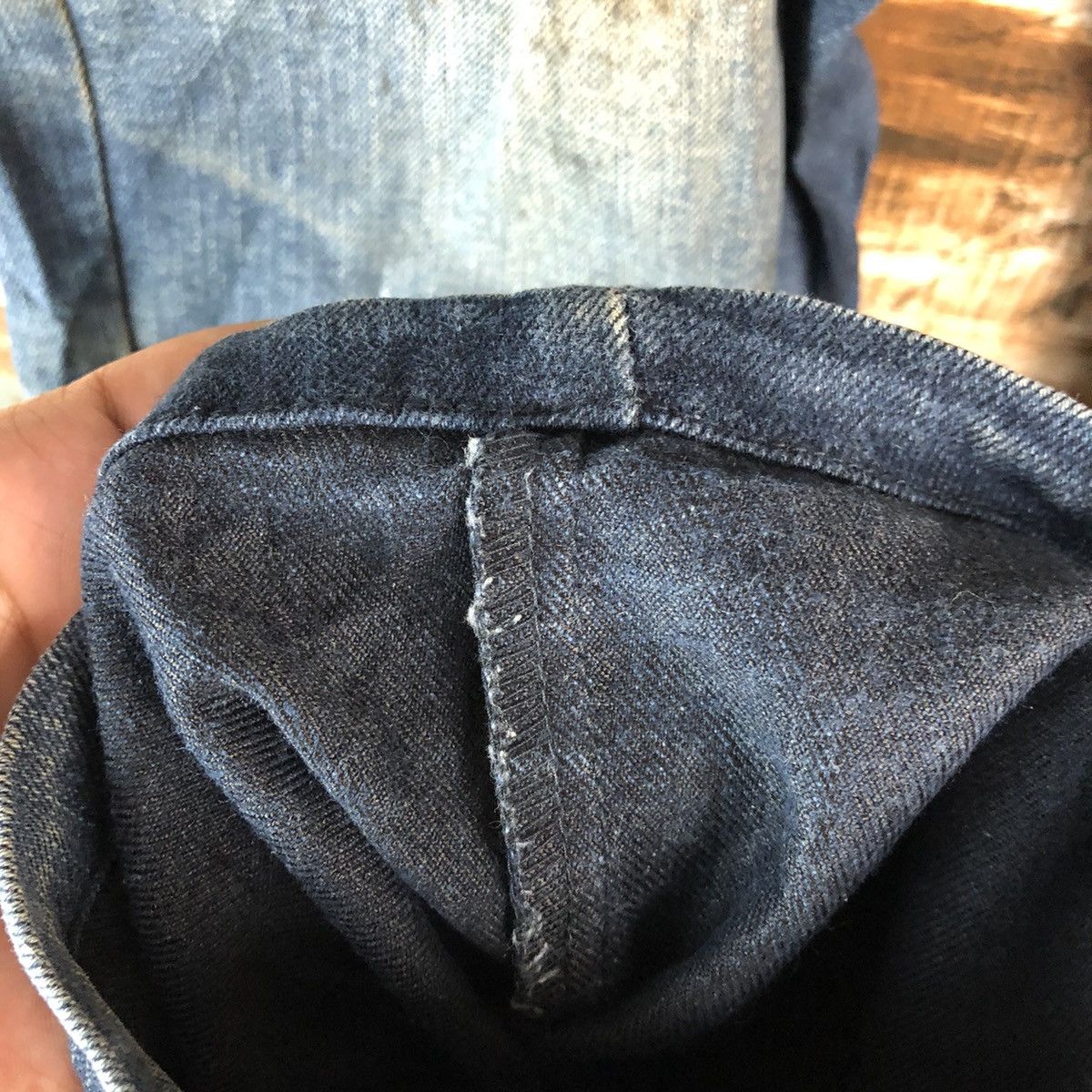 Japanese Brand Z Dragon Blue utility worker Multipocket cargo Pants #A2176 Size US 35 - 12 Thumbnail