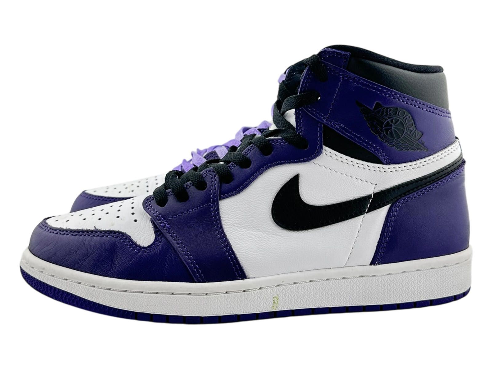 Nike Air Jordan 1 Court Purple OG Box US 9.5