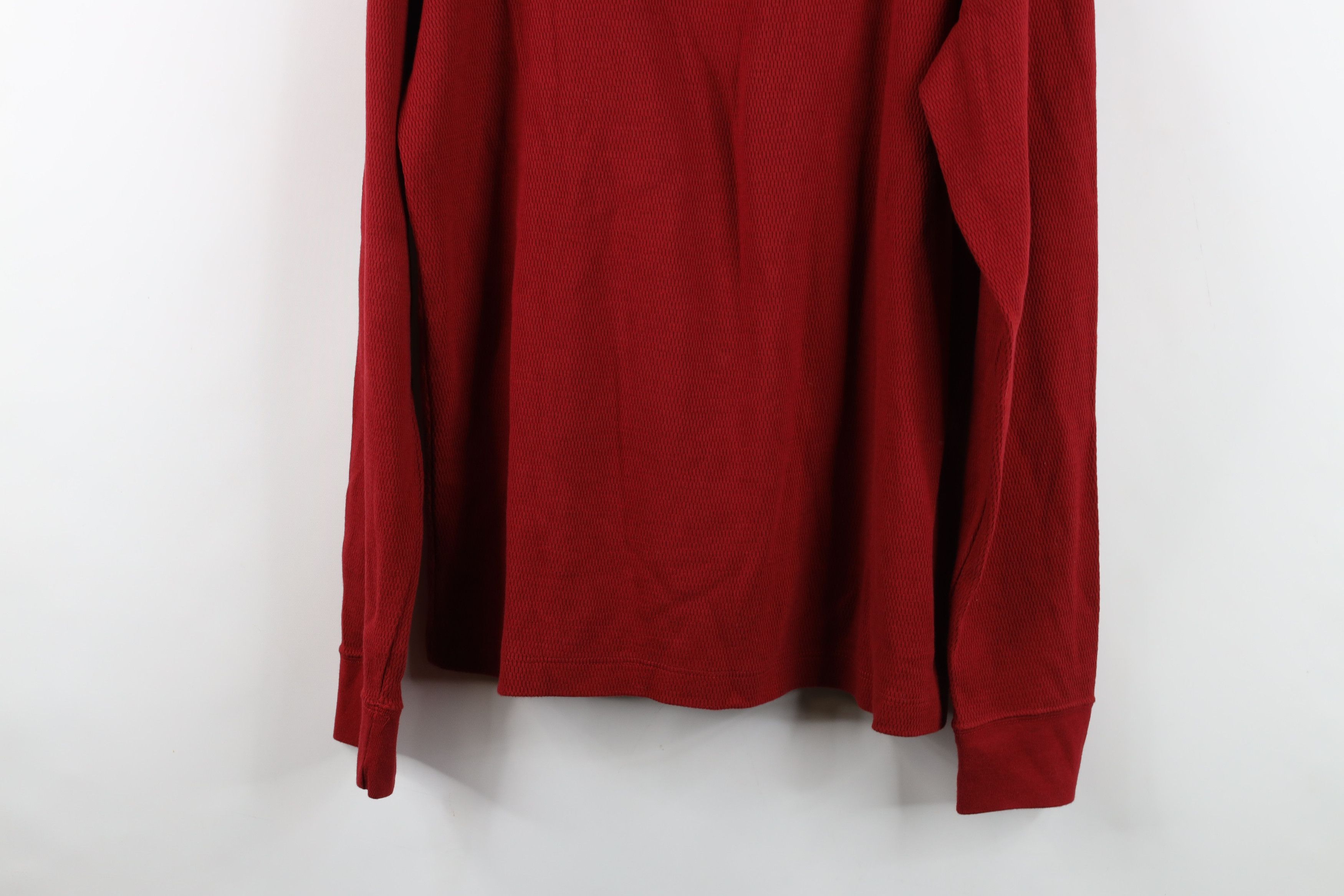 Gap Vintage 90s Y2K Gap Thermal Waffle Knit Long Sleeve T-Shirt Size US L / EU 52-54 / 3 - 14 Thumbnail