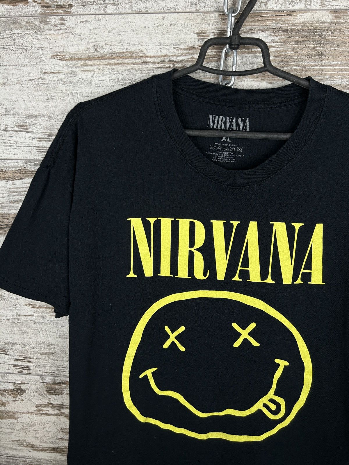 Nirvana Mens Vintage Metallica T Shirt rock band tee Size US XL / EU 56 / 4 - 3 Thumbnail