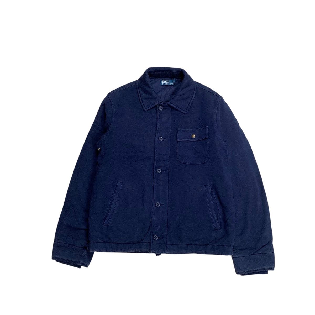 RRL Ralph Lauren Polo Ralph Lauren A-2 Deck Military Jacket Navy Size US M / EU 48-50 / 2 - 1 Thumbnail