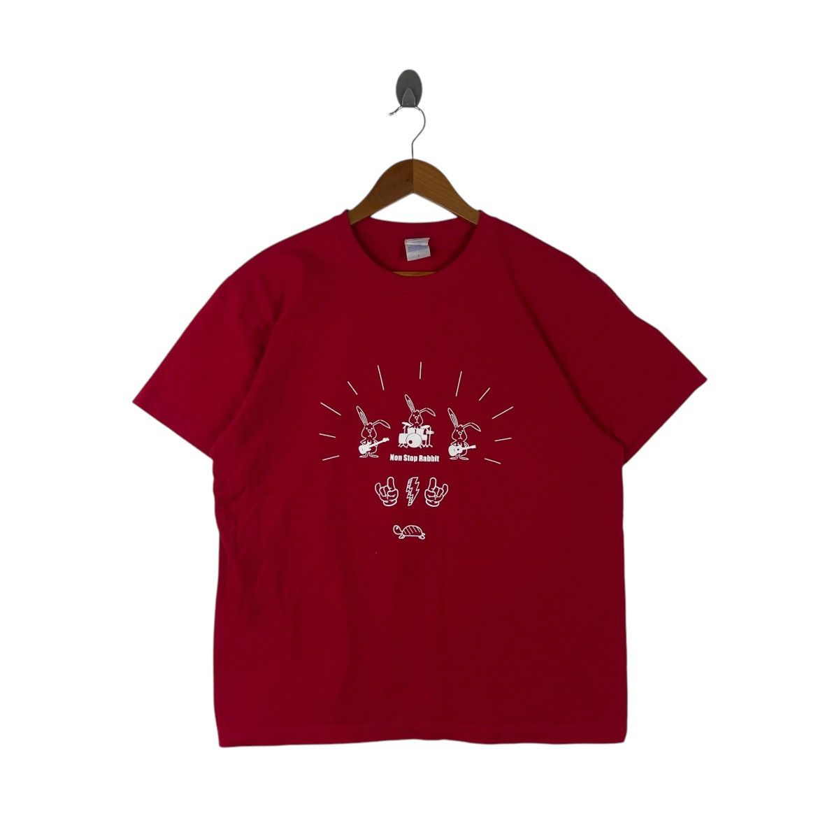 Band Tees Non Stop Rabbit Japanese Rock Band Tour Album Tee Shirt Size US L / EU 52-54 / 3 - 1 Thumbnail