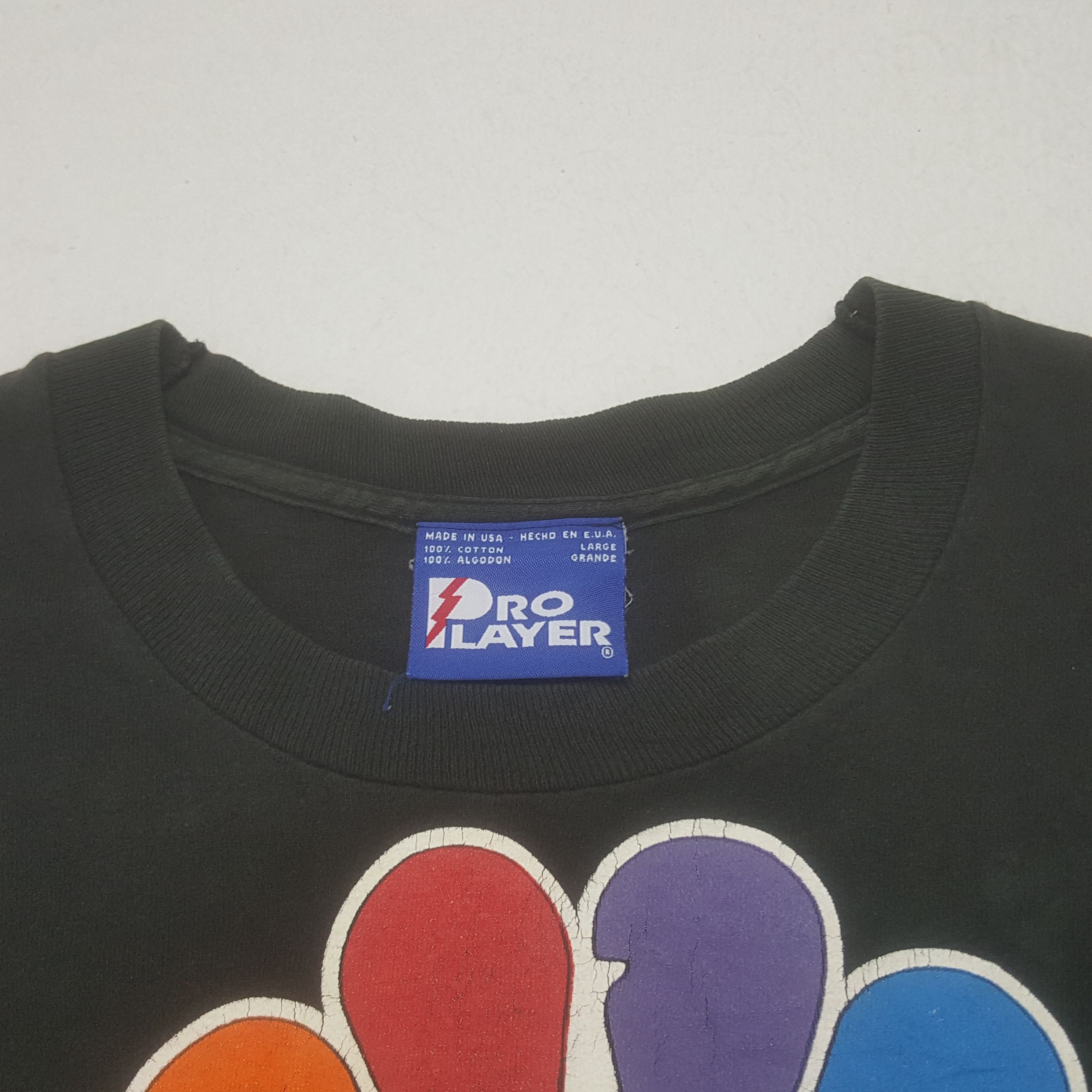 Pro Player × Vintage Vintage NBC Sports Tshirt Size US XL / EU 56 / 4 - 5 Thumbnail