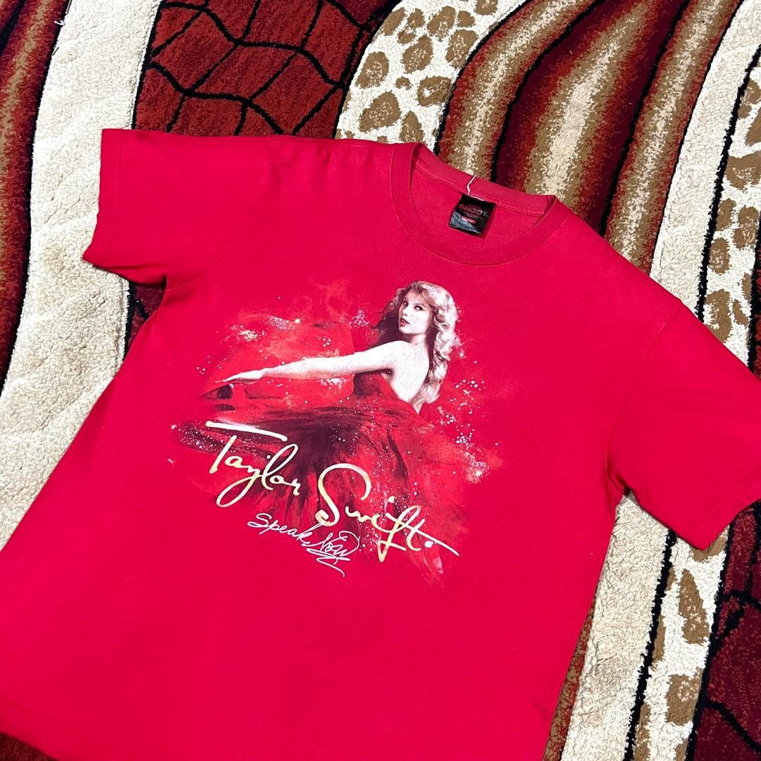Band Tees Vintage Taylor Swift Speak Now Tour T Shirt Size US L / EU 52-54 / 3 - 2 Thumbnail