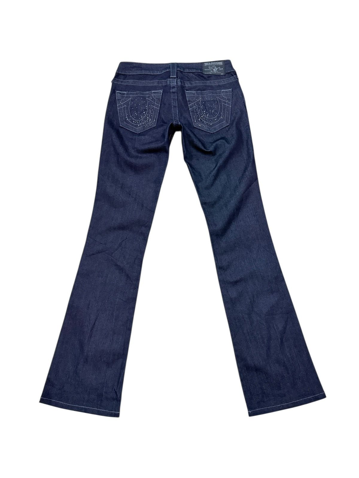 True Religion TRUE RELIGION WORLD TOUR LOW RISE BOT CUT JEANS Size 27" / US 4 / IT 40 - 7 Thumbnail