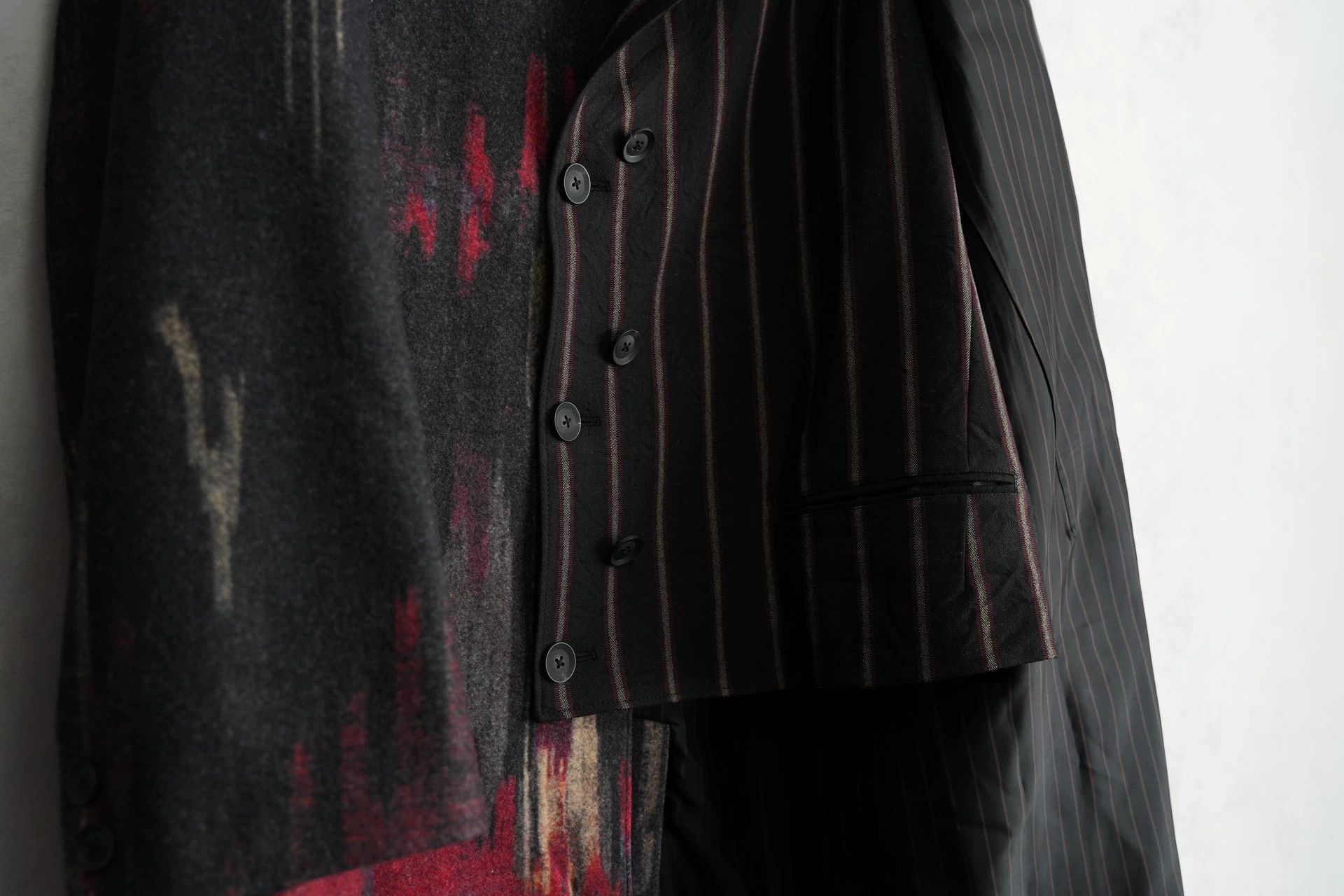 Yohji Yamamoto Yohji Yamamoto 23AW Detachable Collar Coat Size 3 w/ Size US L / EU 52-54 / 3 - 6 Thumbnail