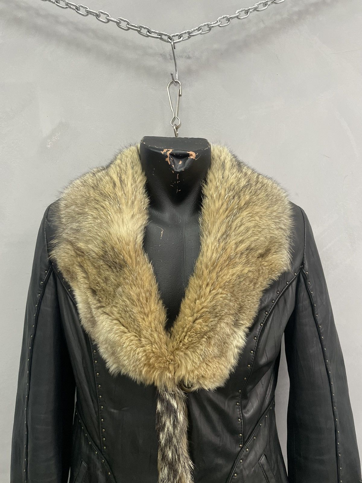 Hysteric Glamour Black leather biker jacket vintage y2k hysteric glamour y2k Size M / US 6-8 / IT 42-44 - 2 Thumbnail