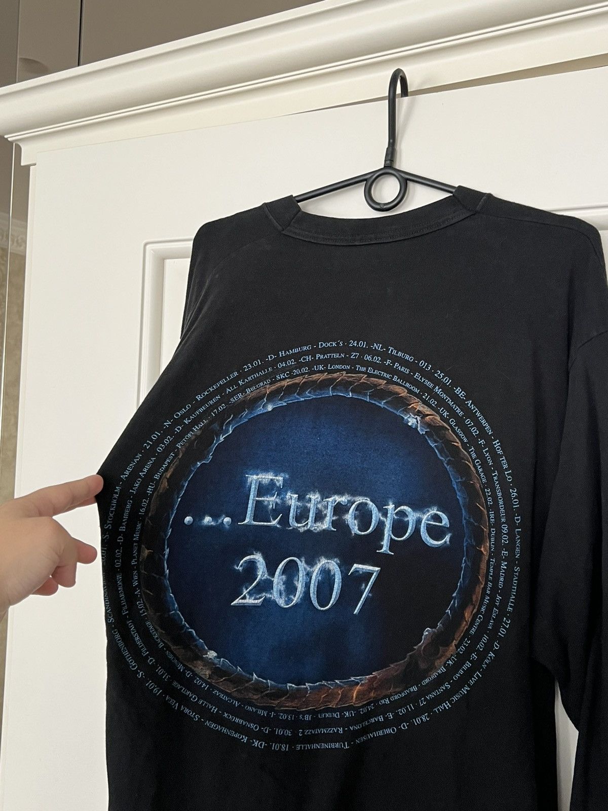 Band Tees Vintage Hammer Fall Band Long Sleeve Rock Tee Size XL Size US XL / EU 56 / 4 - 14 Thumbnail