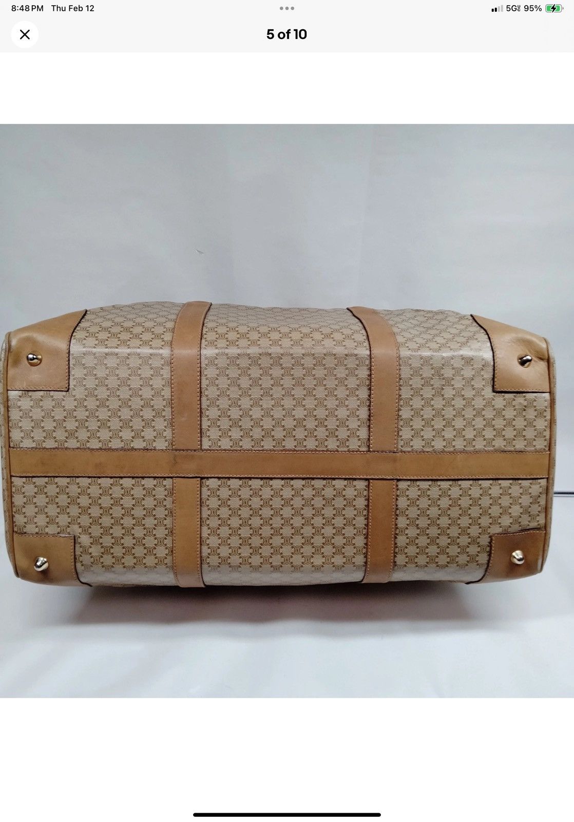 Celine Vintage Celine Duffle bag/Carry On Size ONE SIZE - 5 Thumbnail