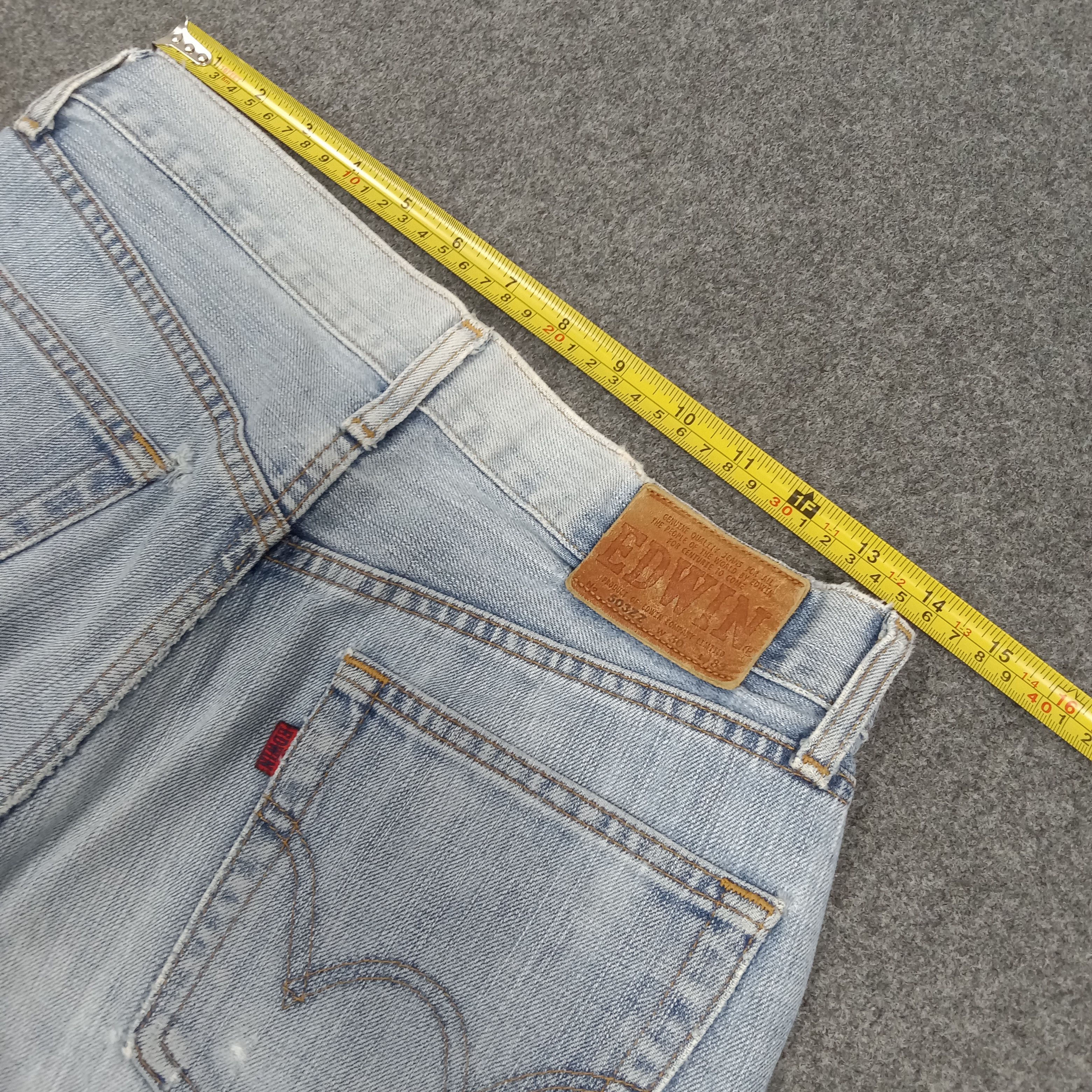 Edwin Edwin 503 Distressed Style Denim C272N24 Size US 29 - 11 Thumbnail