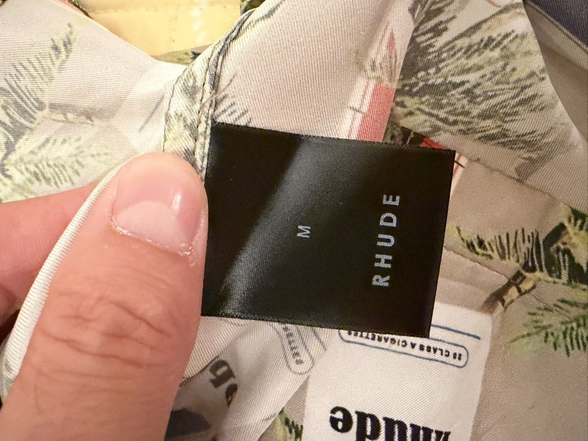 Rhude Rhude Silk Cigarette Box Logo Shirt Size US M / EU 48-50 / 2 - 4 Thumbnail