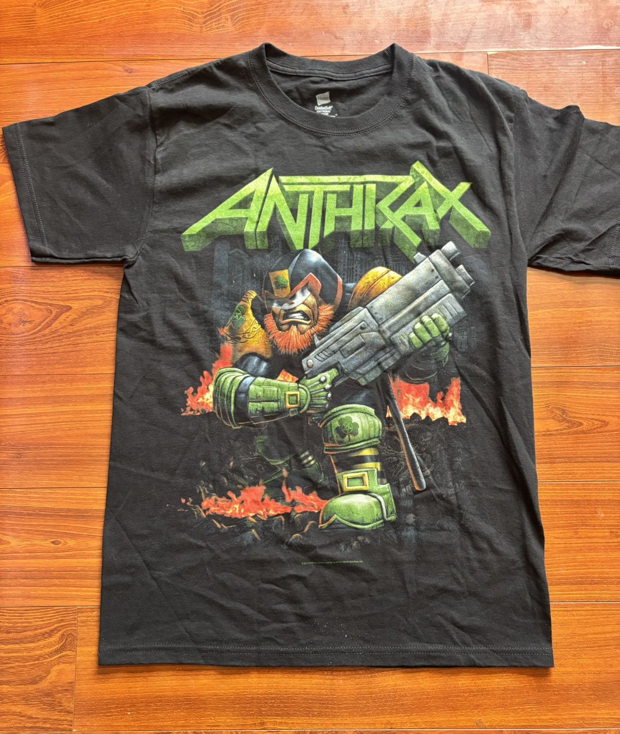 Hanes S - VNTG Anthrax Army Band T- Shirt Size US S / EU 44-46 / 1 - 2 Thumbnail