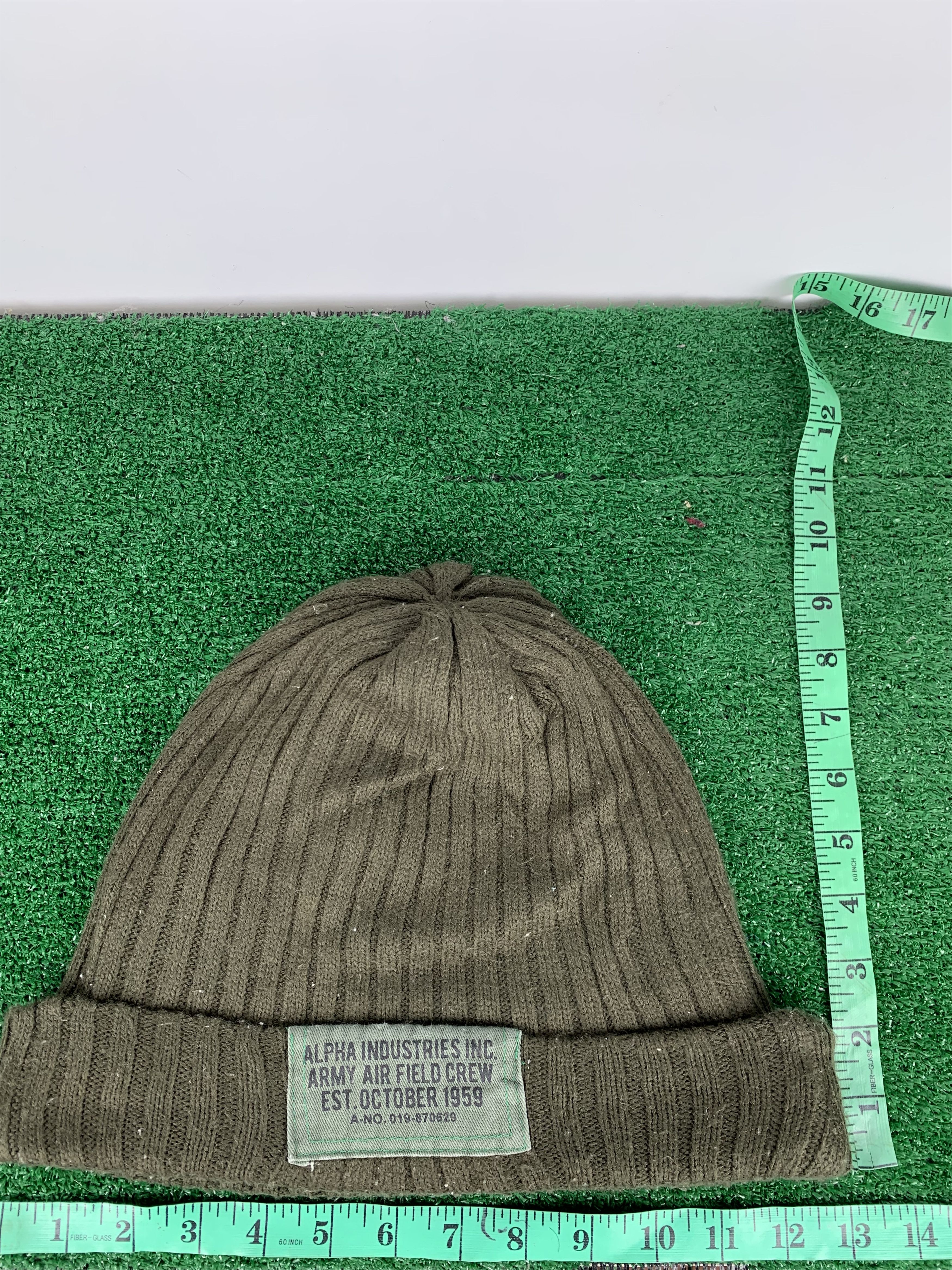 Alpha Industries Alpha Industries Air Force Snow Cap Beanie Hat BA0035 Size ONE SIZE - 6 Thumbnail