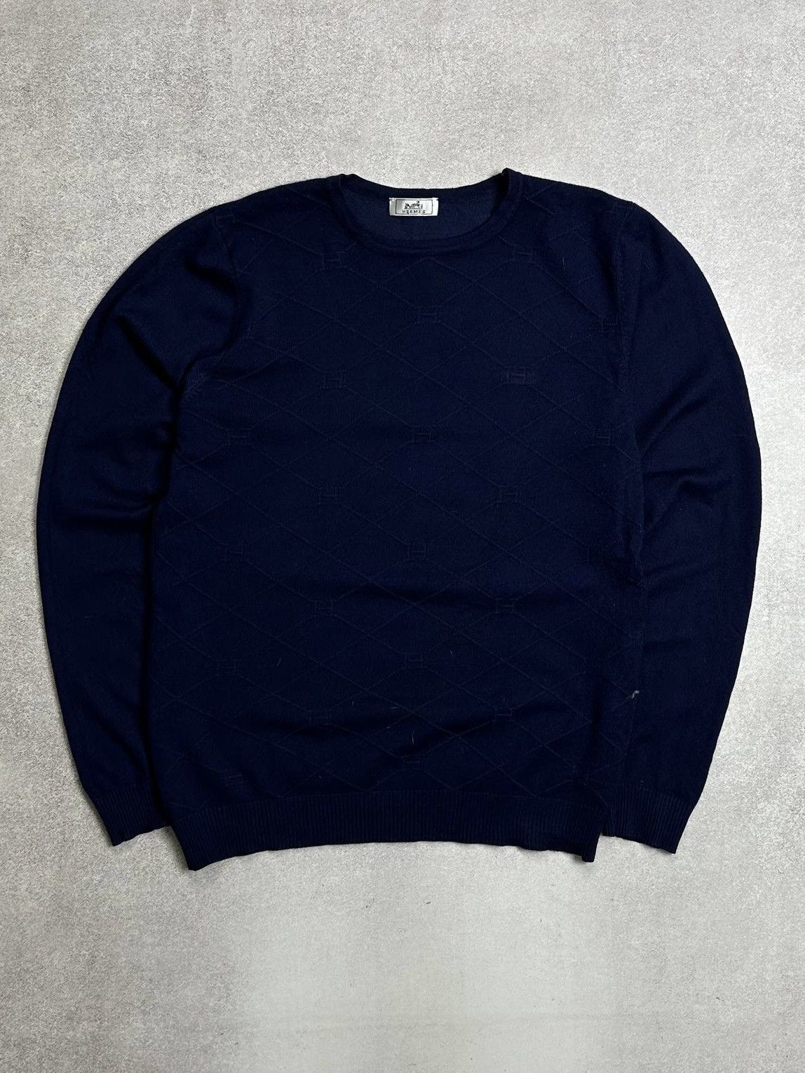 Hermes Vintage HERMES Paris Sweater Made In Italy Sz Large Size US L / EU 52-54 / 3 - 1 Thumbnail