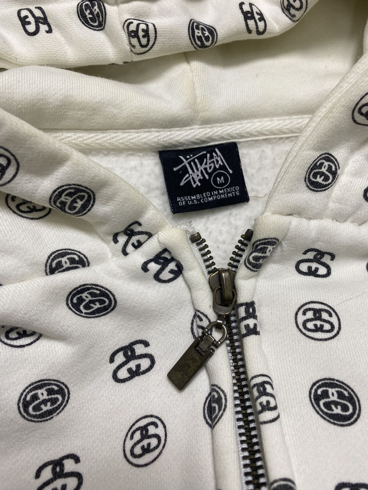 Stussy Stussy monogram hoodie Size US L / EU 52-54 / 3 - 2 Thumbnail