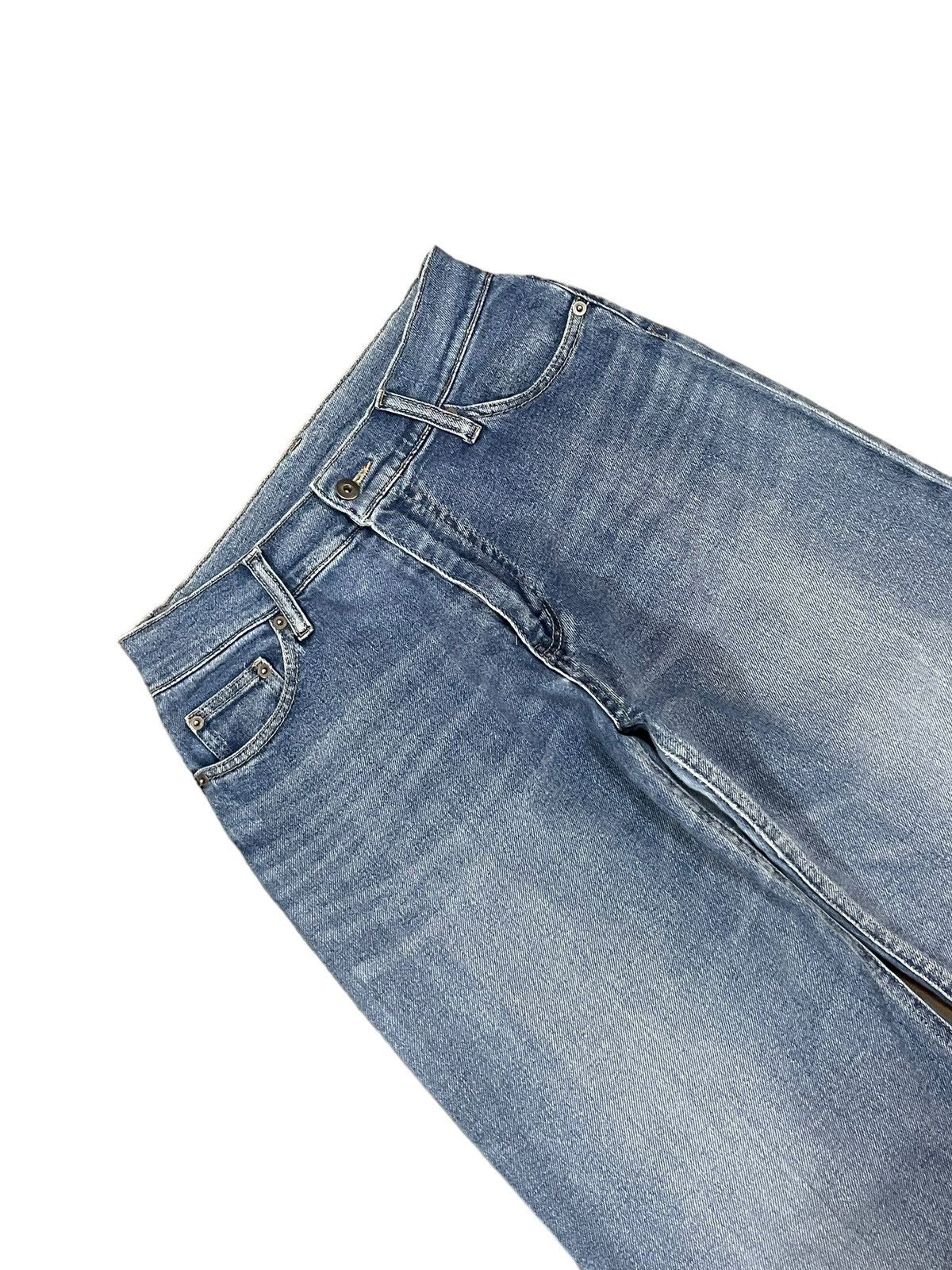 Japanese Brand Vintage Japanese Brand Stretch Soft Comfortable Baggy Jeans Size 29" - 5 Thumbnail