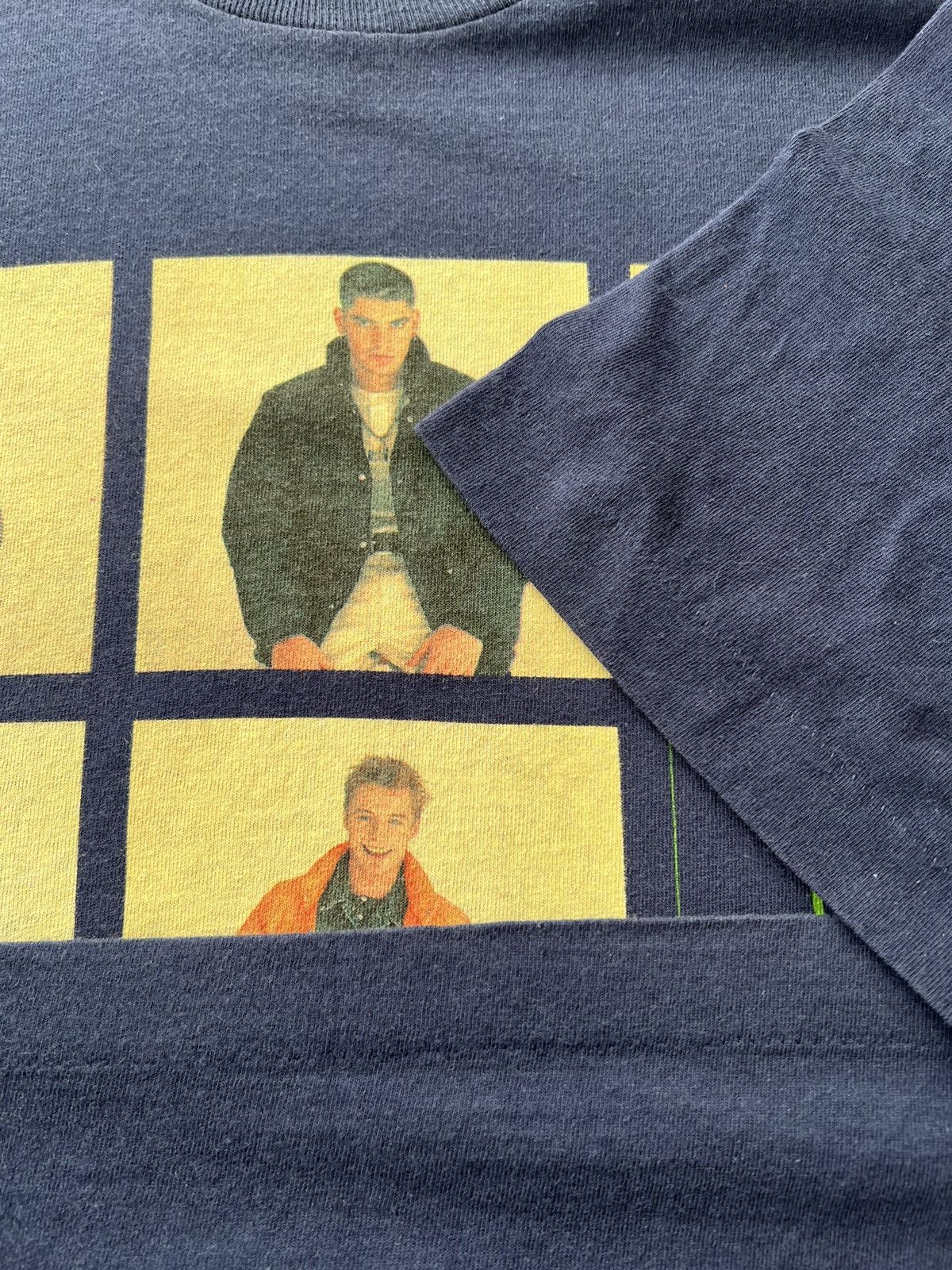 Band Tees Vintage 1996 Boyzone Tour 96 Pop Band Navy T-shirt Size US L / EU 52-54 / 3 - 8 Thumbnail