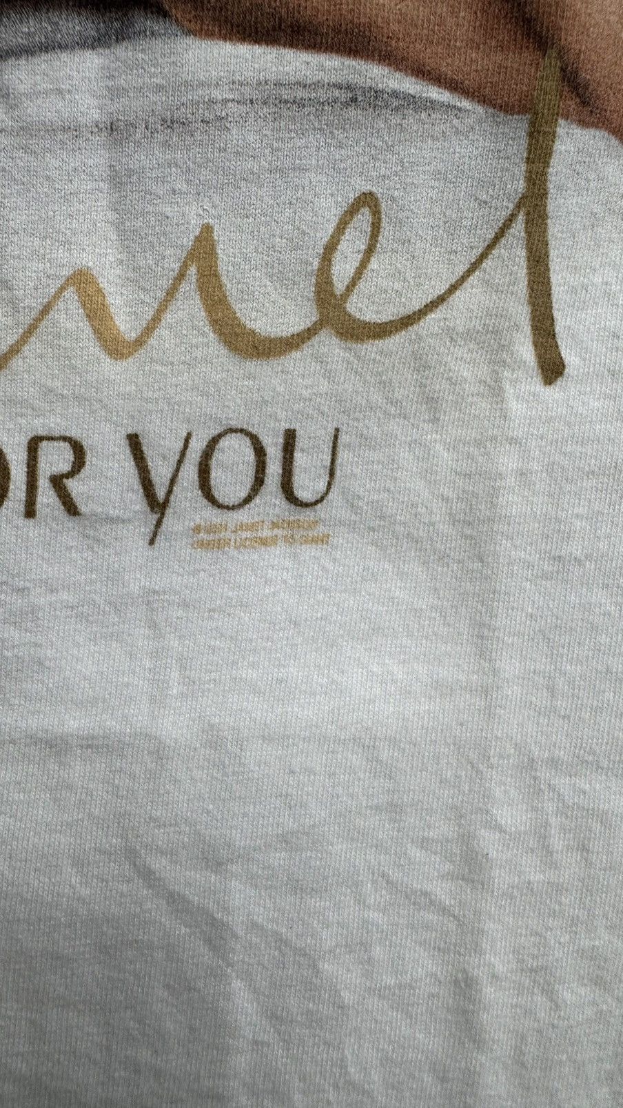 Band Tees × Vintage Vintage Janet Jackson Size US S / EU 44-46 / 1 - 3 Thumbnail