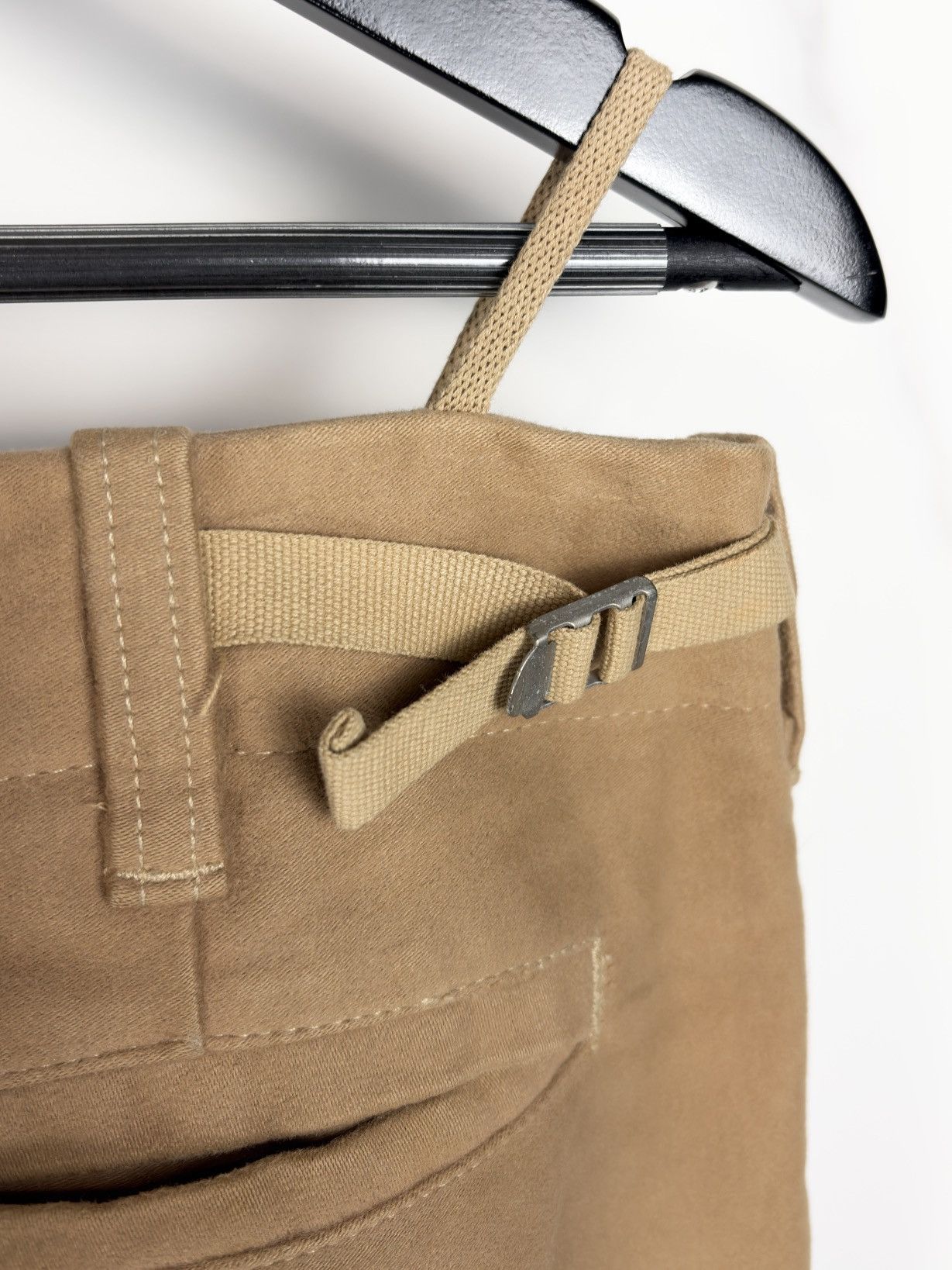 Helmut Lang AW00 Helmut Lang Vintage Moleskin Trousers Pants Tan Size US 32 / EU 48 - 5 Thumbnail