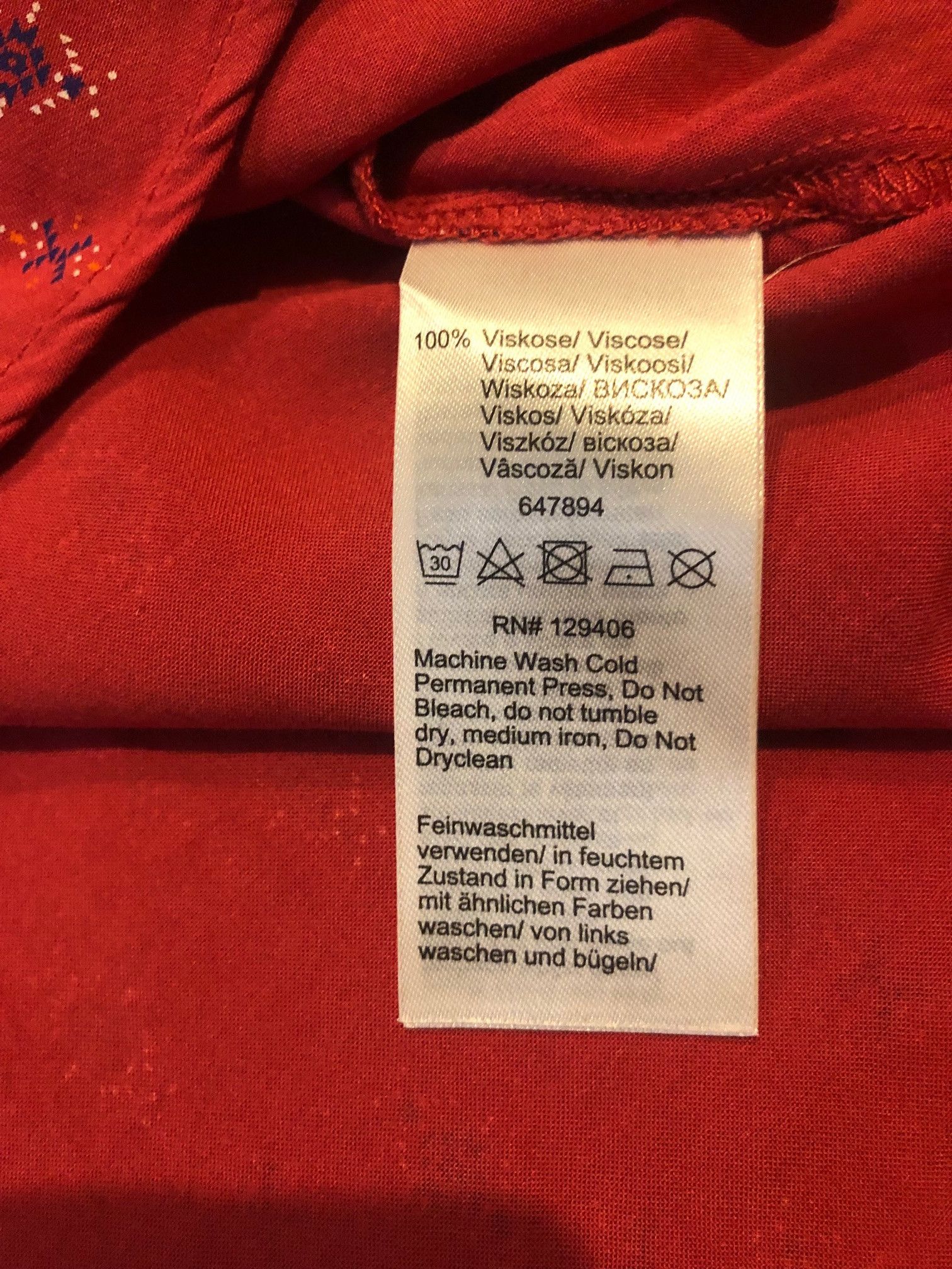 Rainbow Ethno dress/blouse size 38 Rainbow Size M / US 6-8 / IT 42-44 - 9 Thumbnail