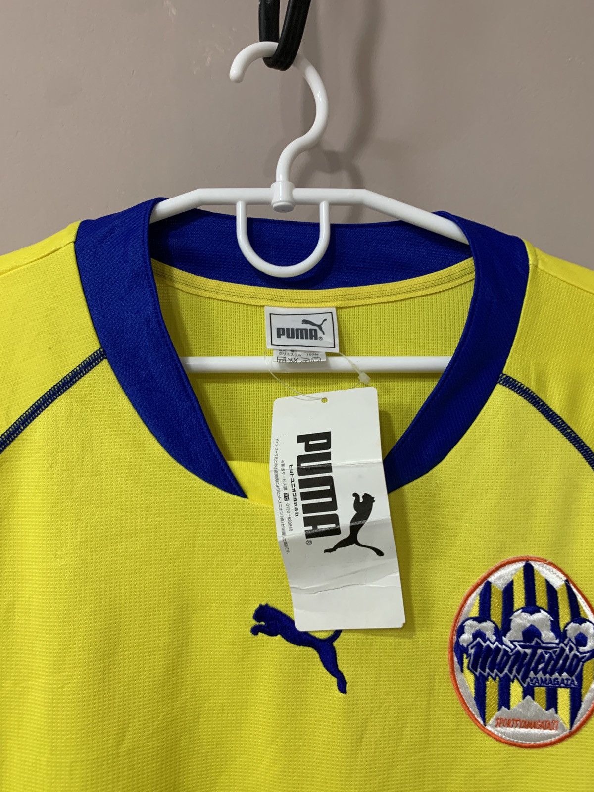 Nike × Puma × Vintage Montedio Yamagata Japan Vintage Football Shirt Puma Jersey Size US XL / EU 56 / 4 - 7 Thumbnail