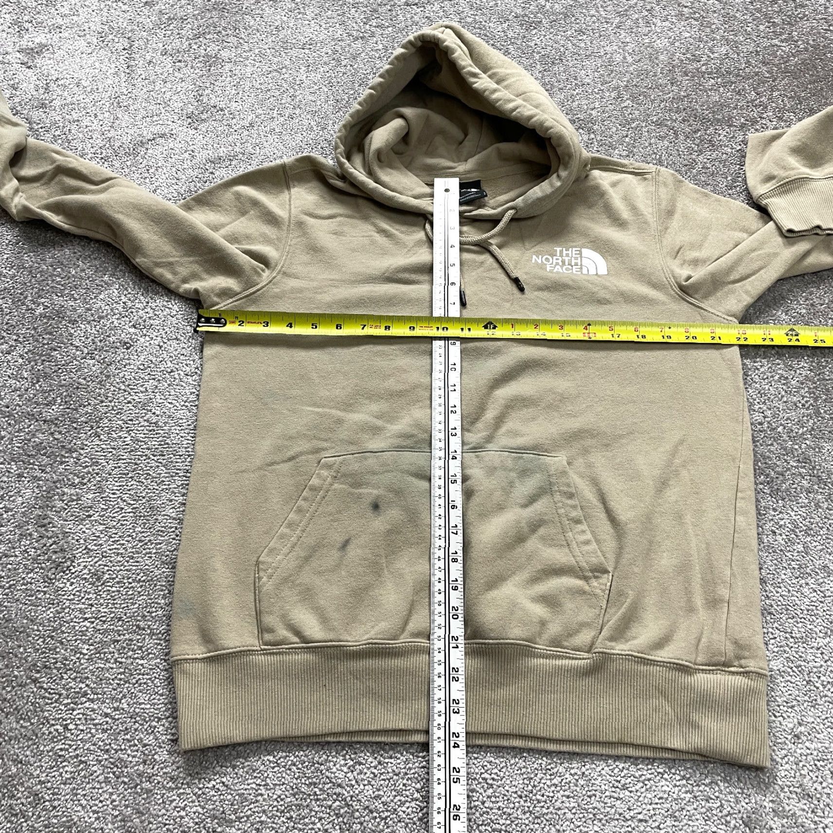 The North Face The North Face Hoodie Sweatshirt Mens Small Tan Brown Fleece Pullover Casual Size US S / EU 44-46 / 1 - 6 Thumbnail