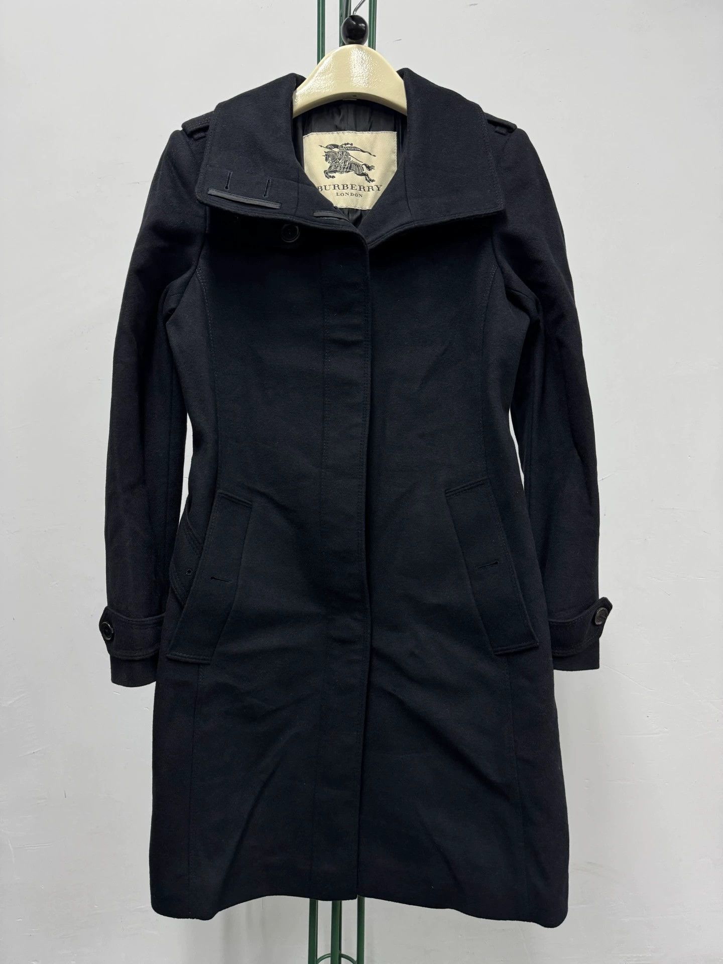 Burberry Burberry Wool Cashmere Blend Coat Size US S / EU 44-46 / 1 - 1 Thumbnail