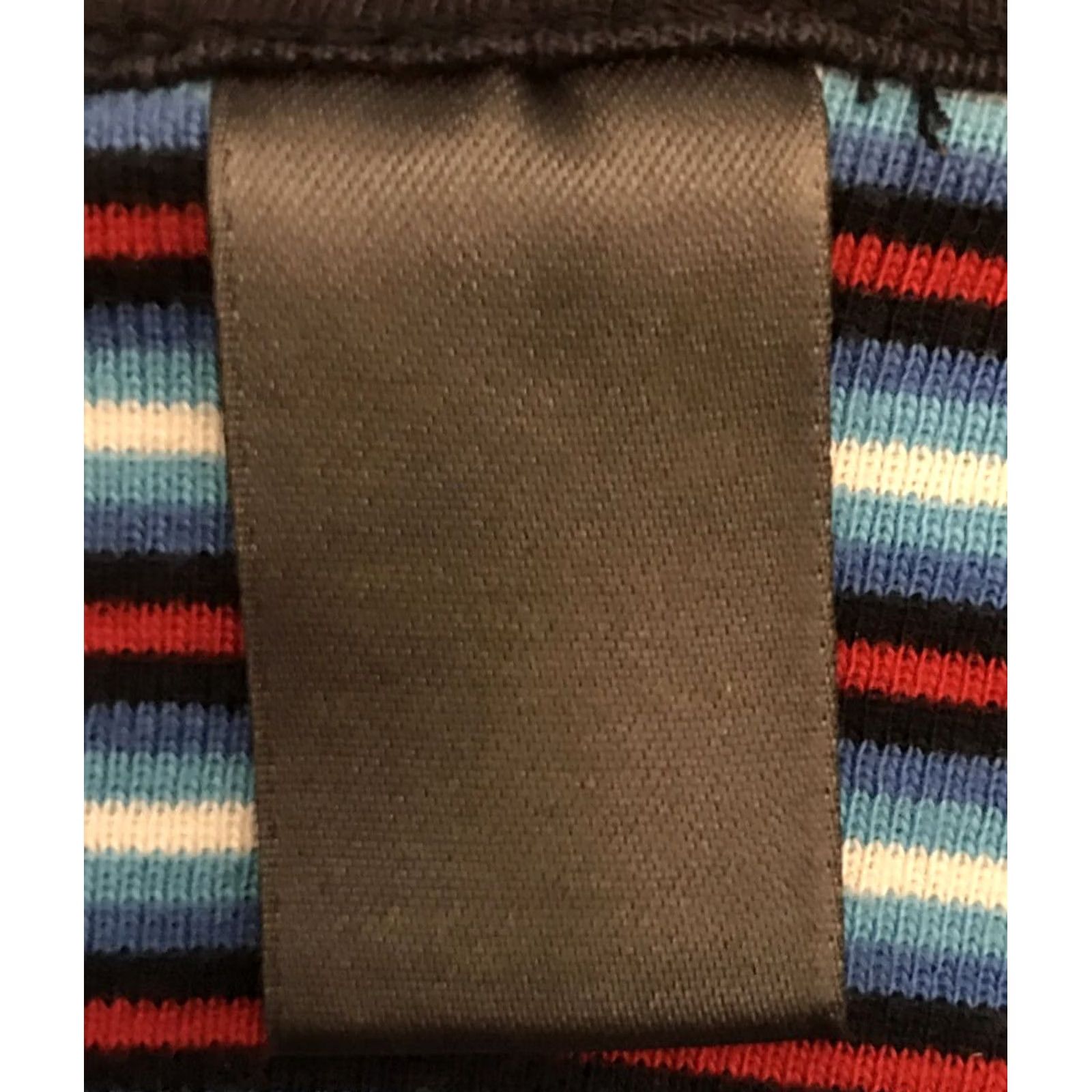 Liz Claiborne Liz Claiborne T-Shirt Shirt Women Size M Multicolor Striped Short Sleeve Round Neck Pullover Casual Everyday Knit Cotton Glow Size M / US 6-8 / IT 42-44 - 4 Thumbnail