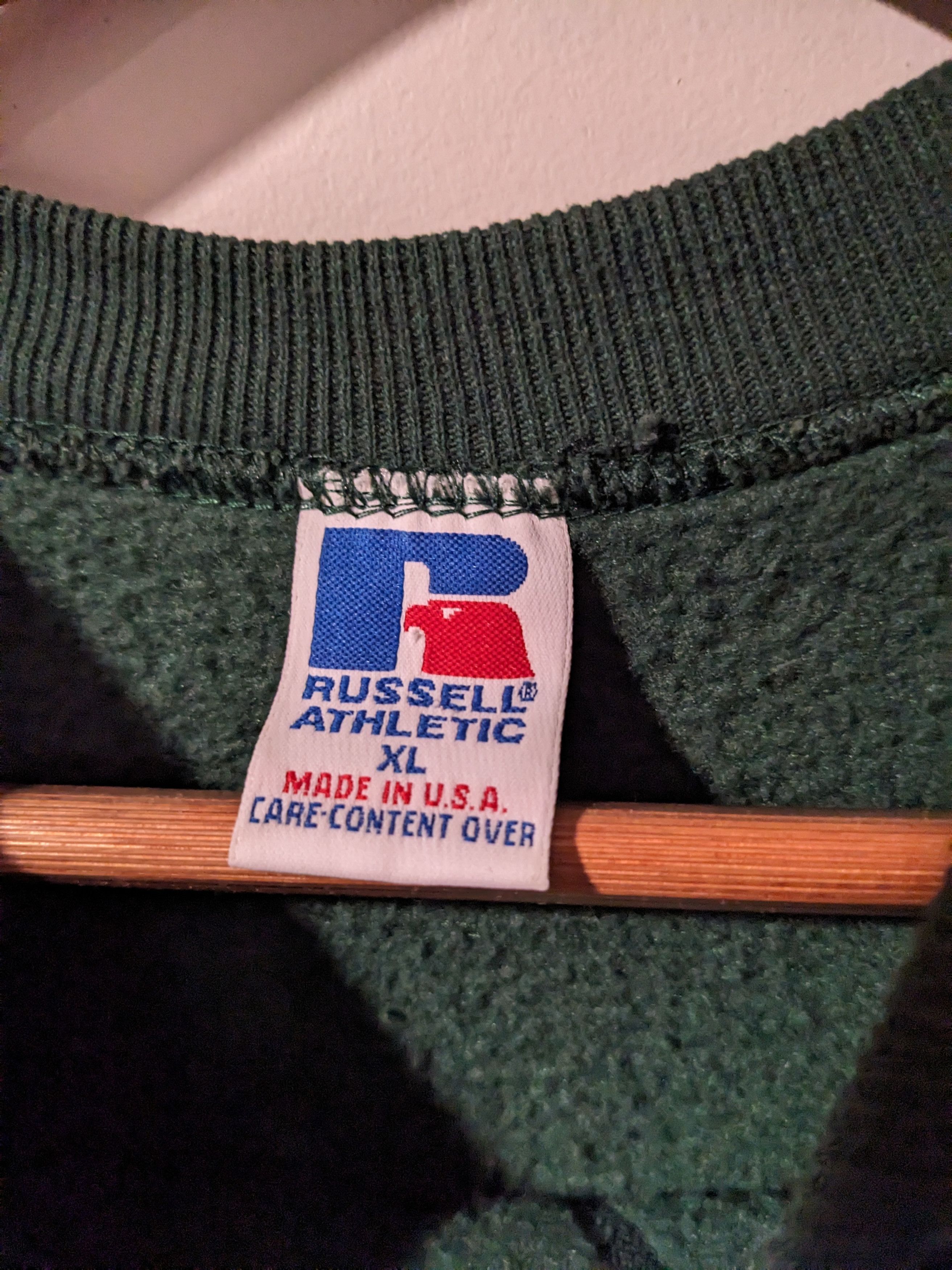 NFL × Russell Athletic × Vintage Vintage 90s Green Bay Packers Russell Athletic Sweatshirt Size US XL / EU 56 / 4 - 3 Thumbnail